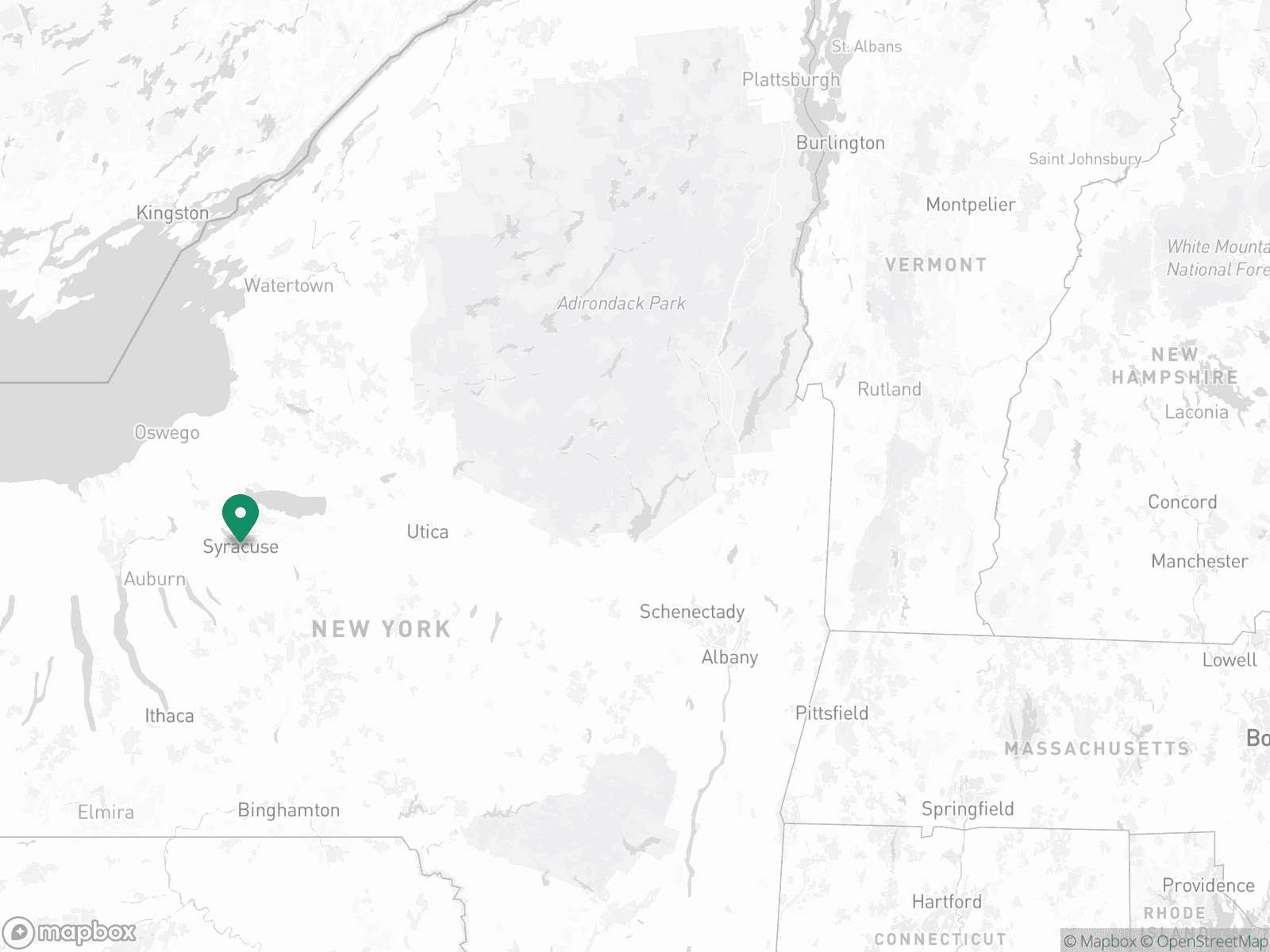 Practice Location Map