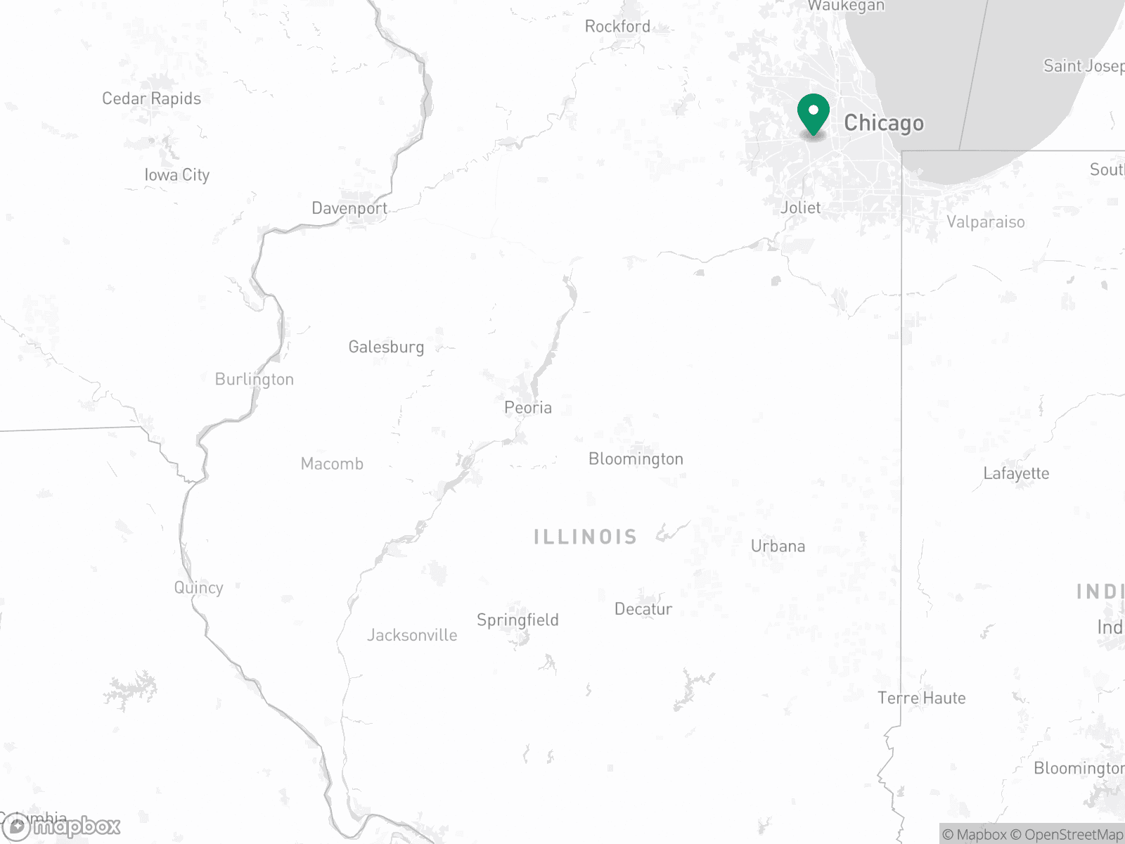 Practice Location Map