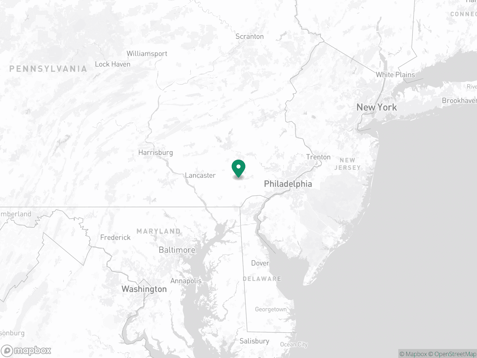 Practice Location Map