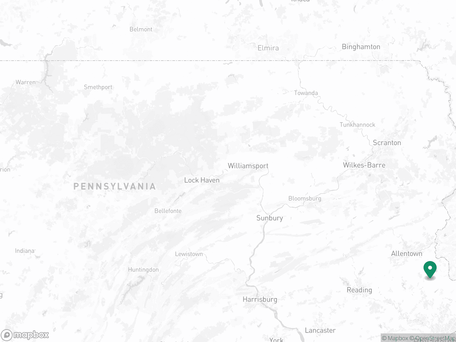 Practice Location Map