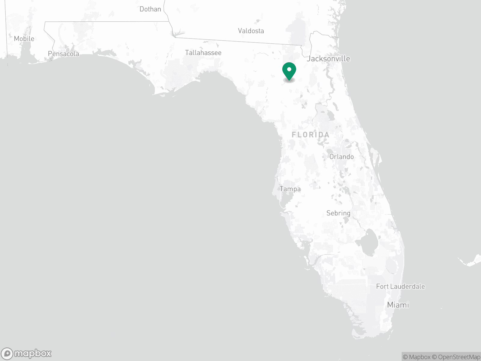 Practice Location Map