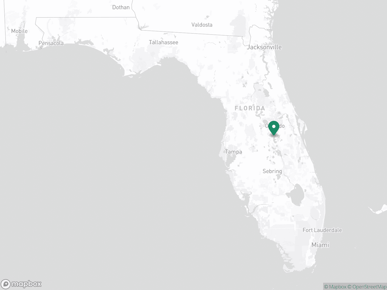 Practice Location Map