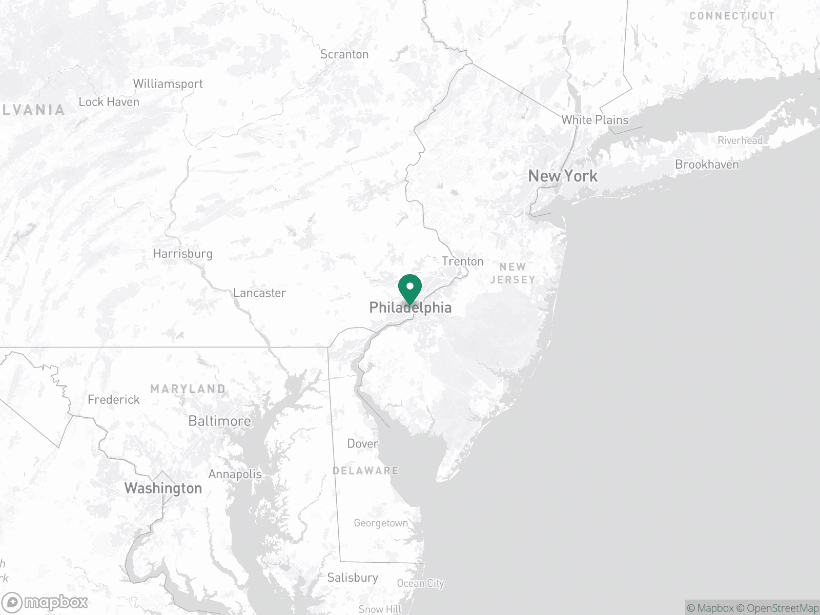 Practice Location Map