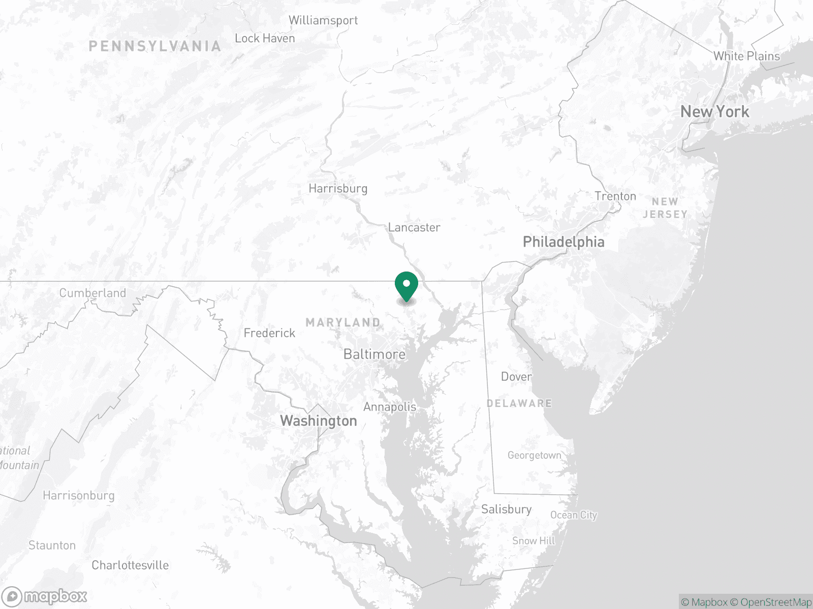 Practice Location Map