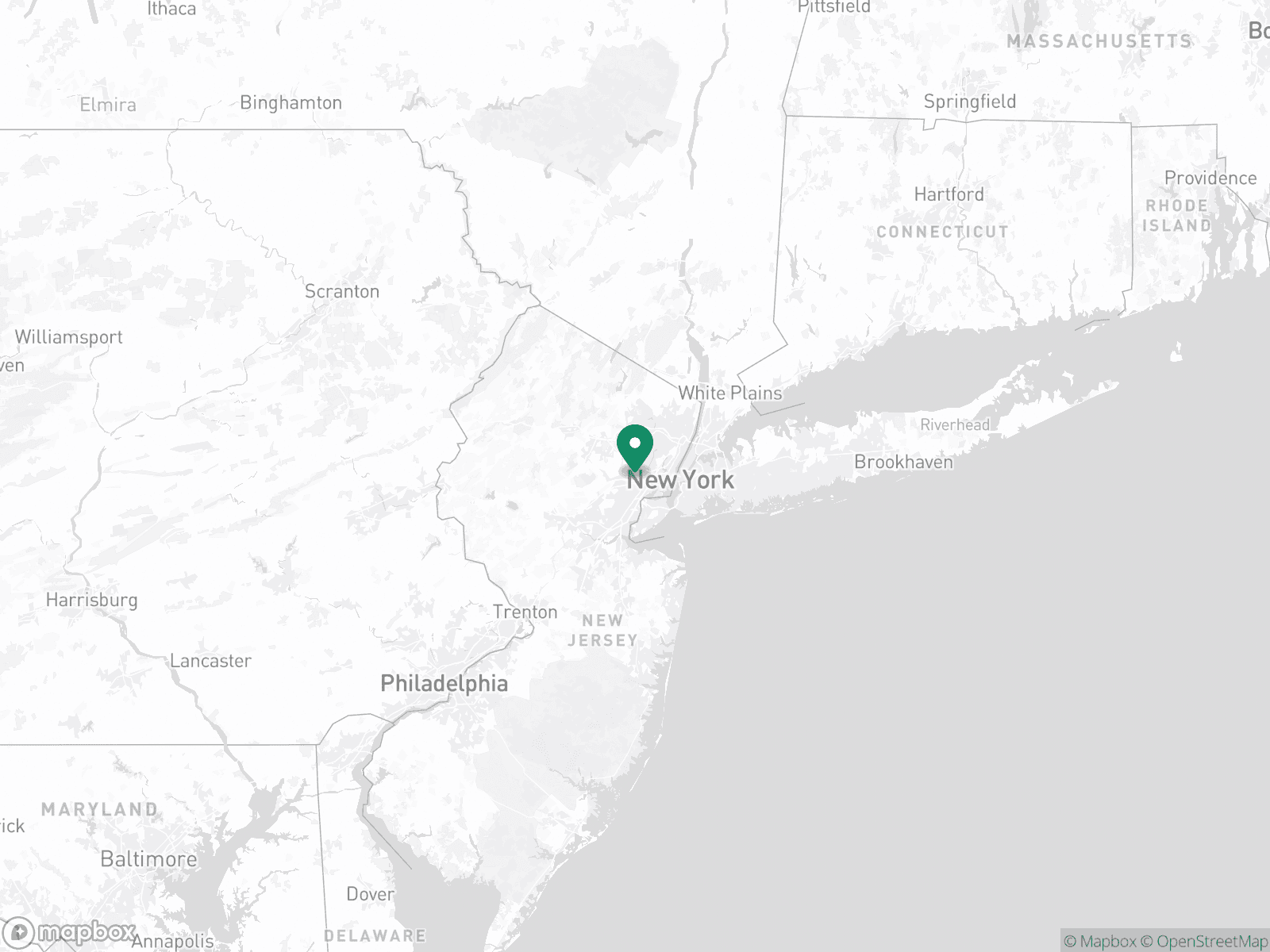 Practice Location Map