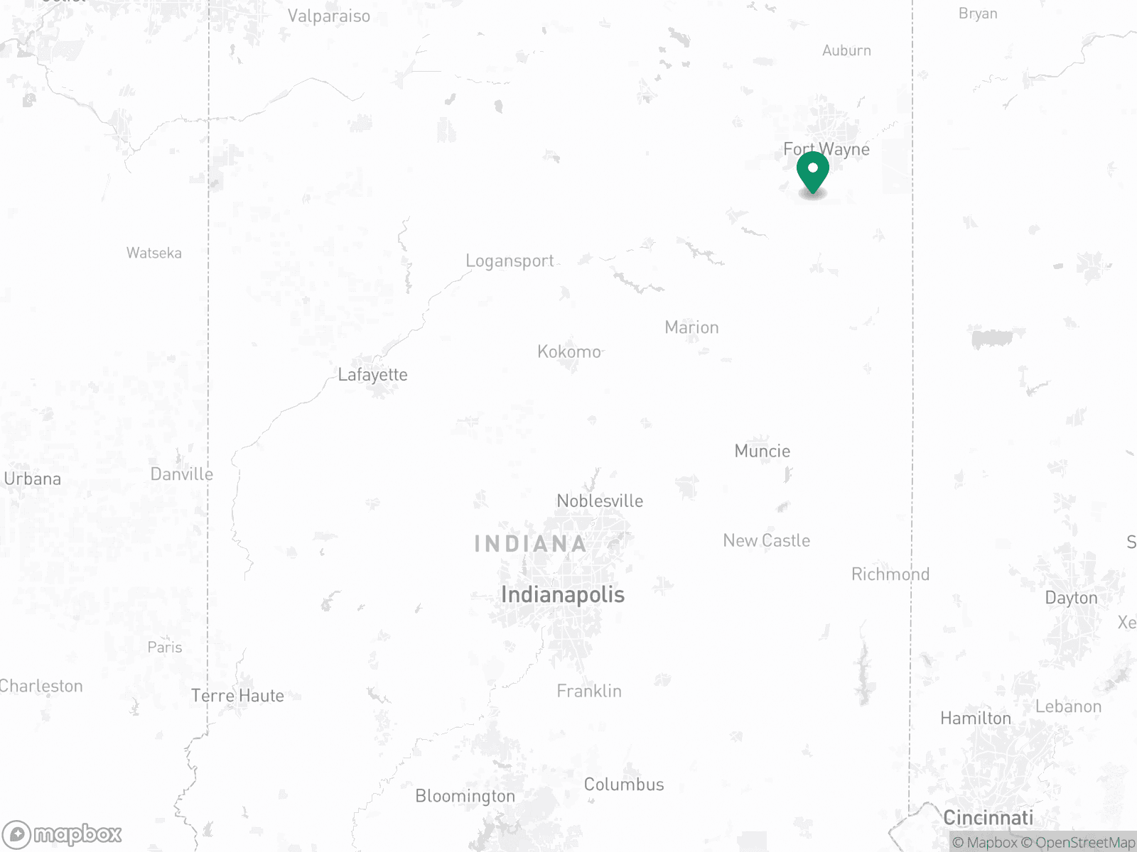 Practice Location Map