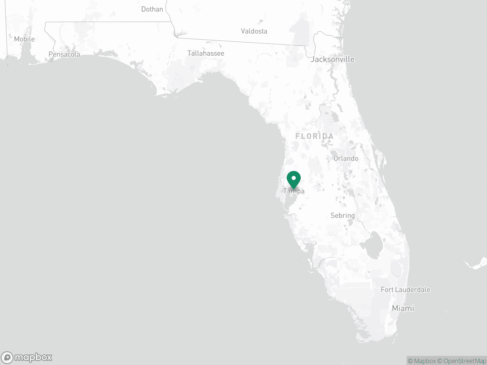 Practice Location Map