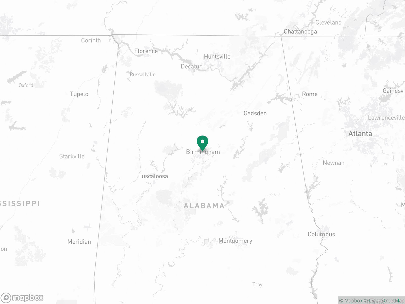 Practice Location Map