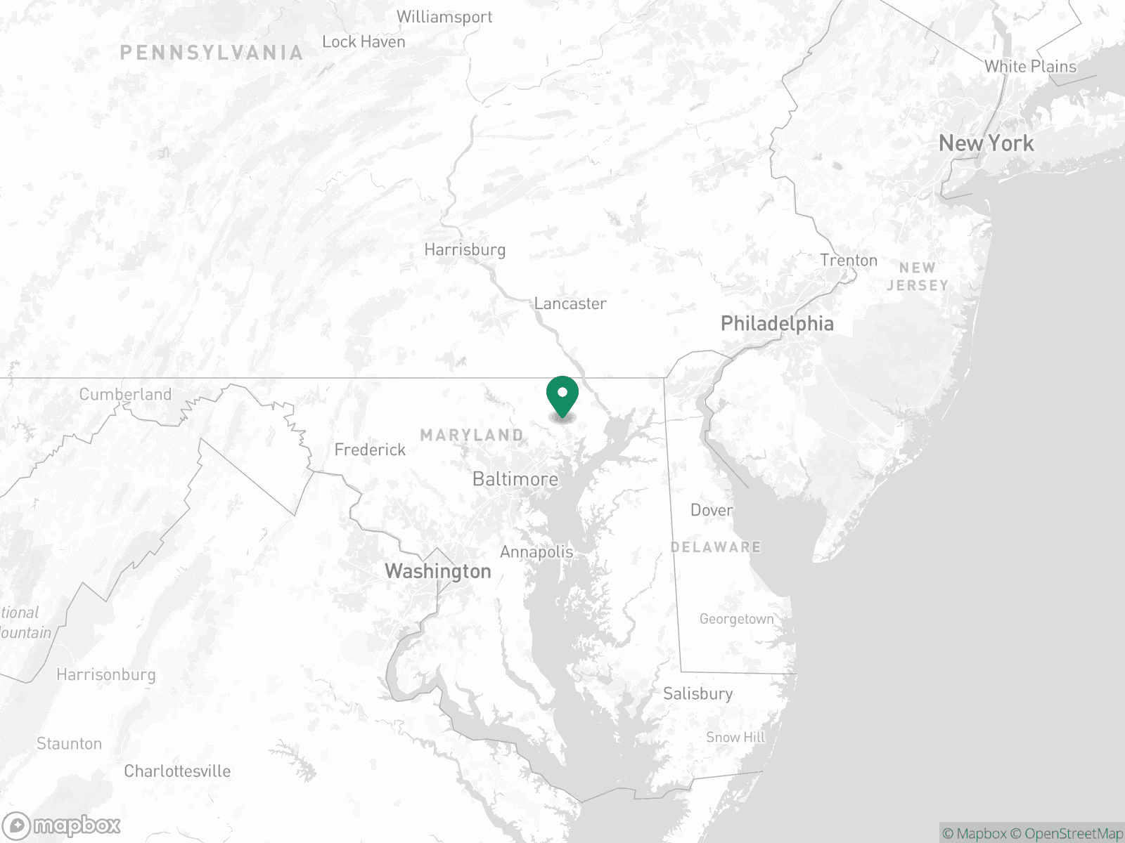 Practice Location Map