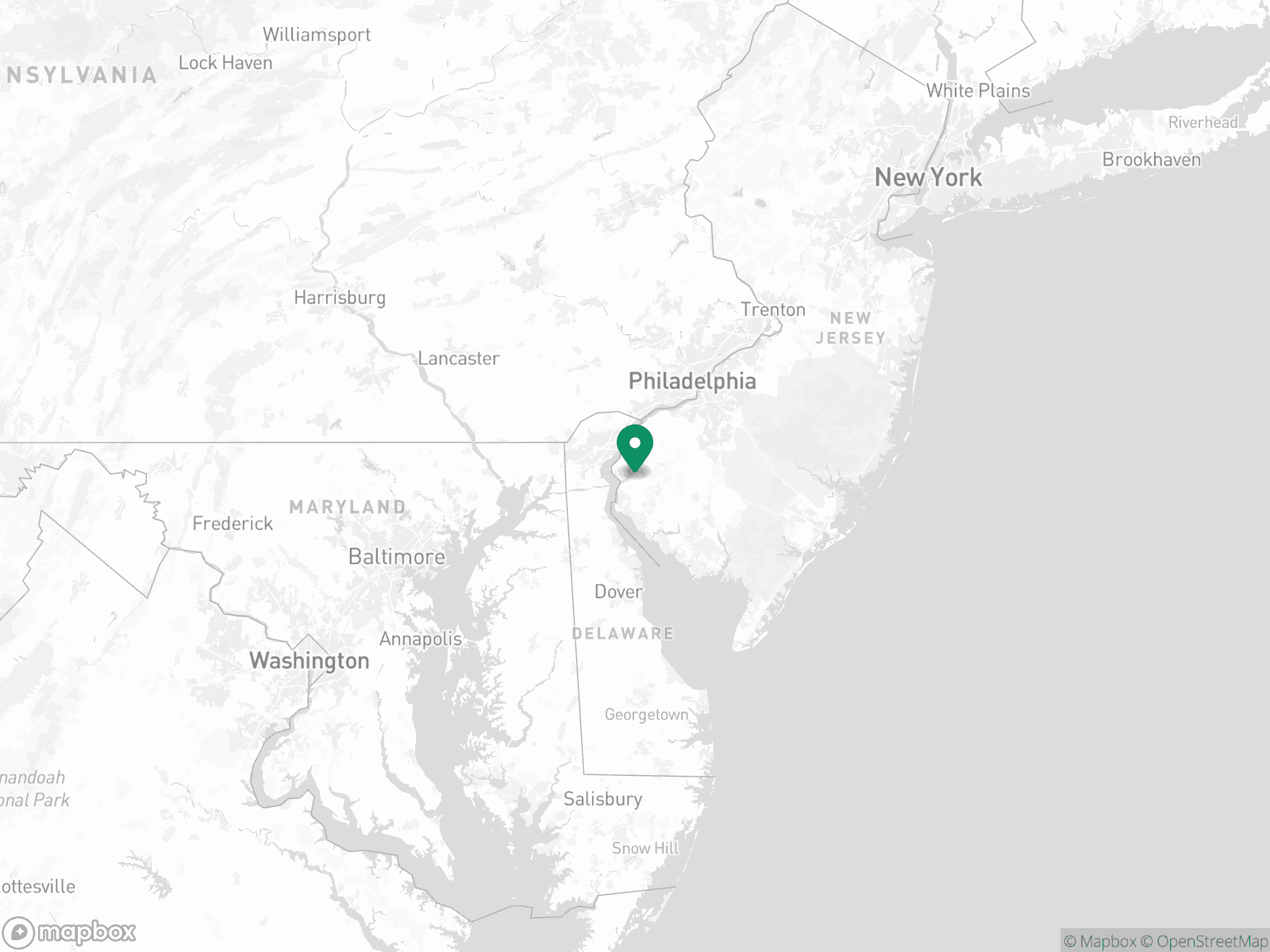 Practice Location Map