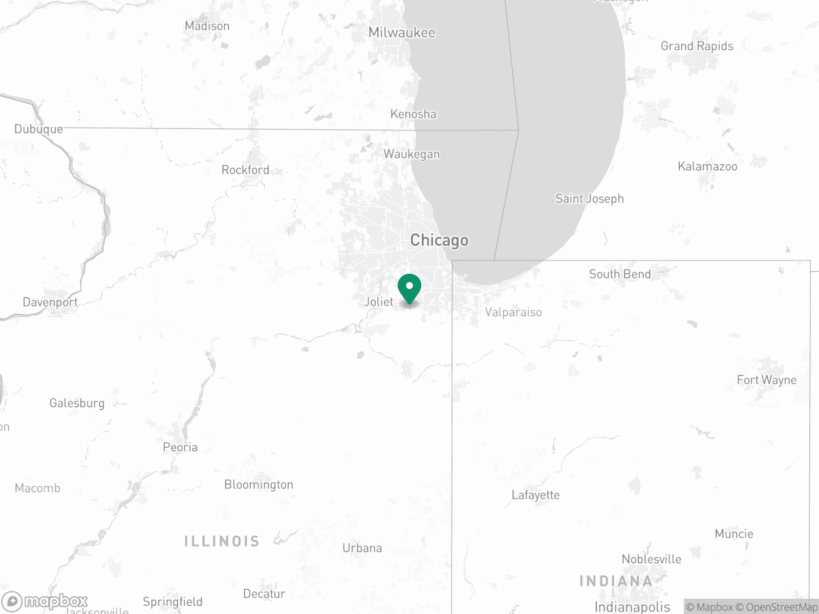 Practice Location Map