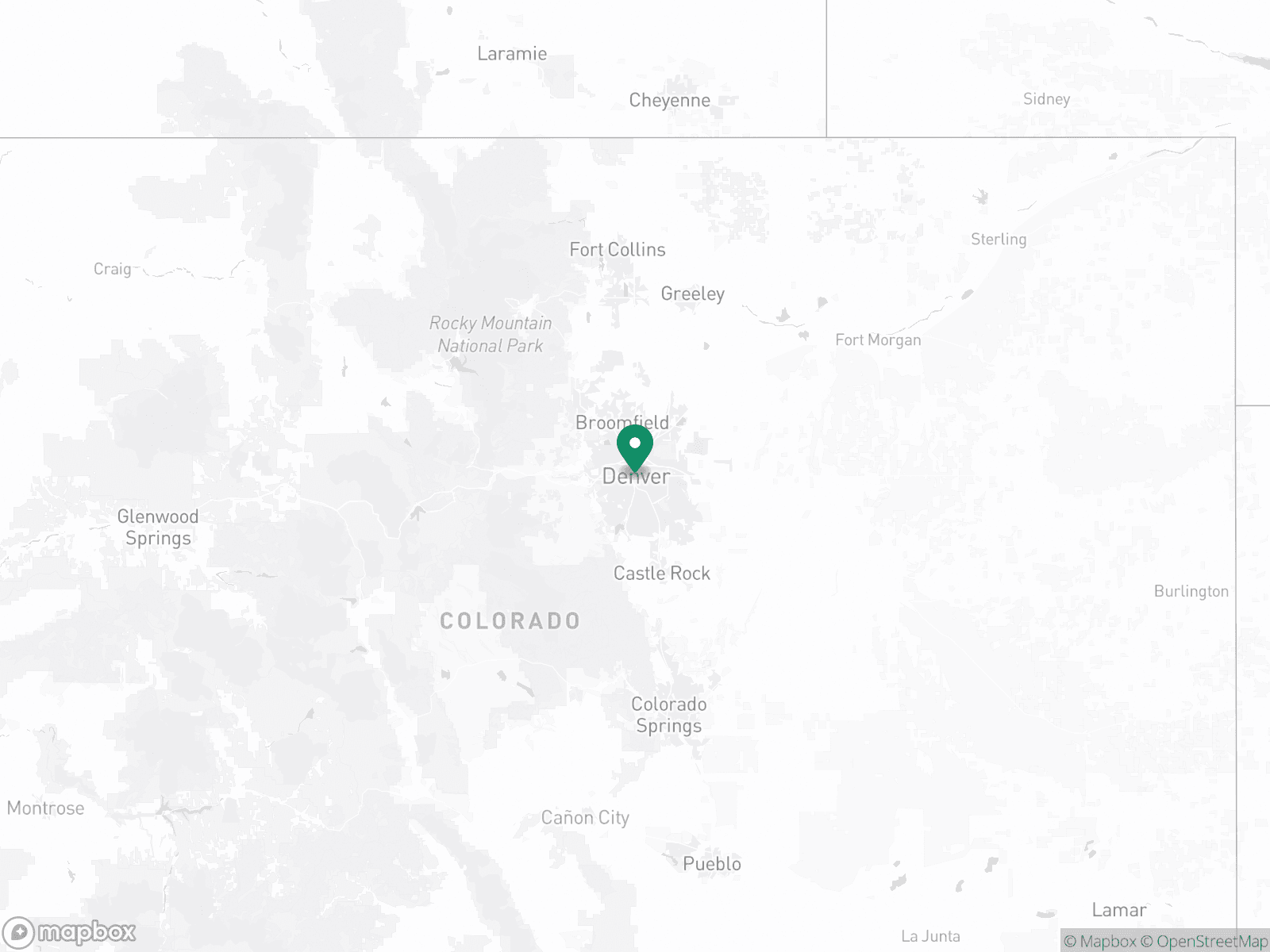 Practice Location Map
