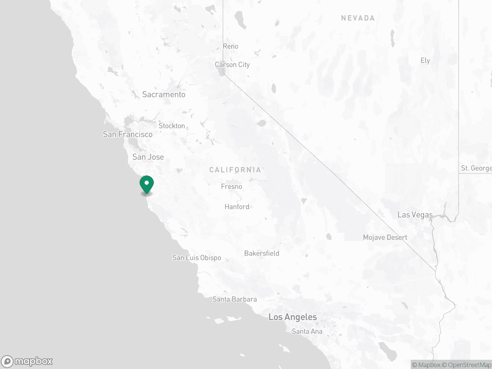 Practice Location Map