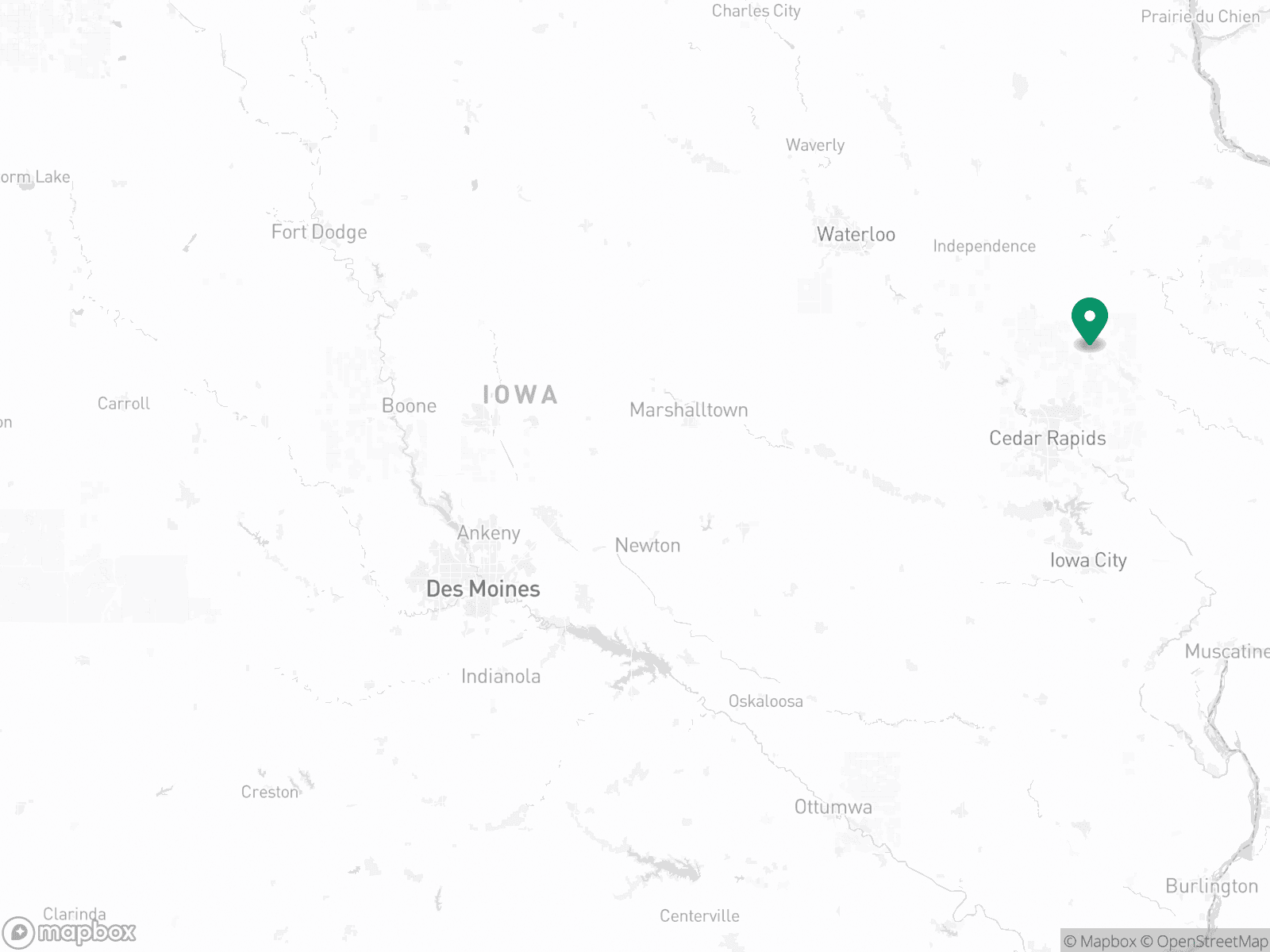 Practice Location Map
