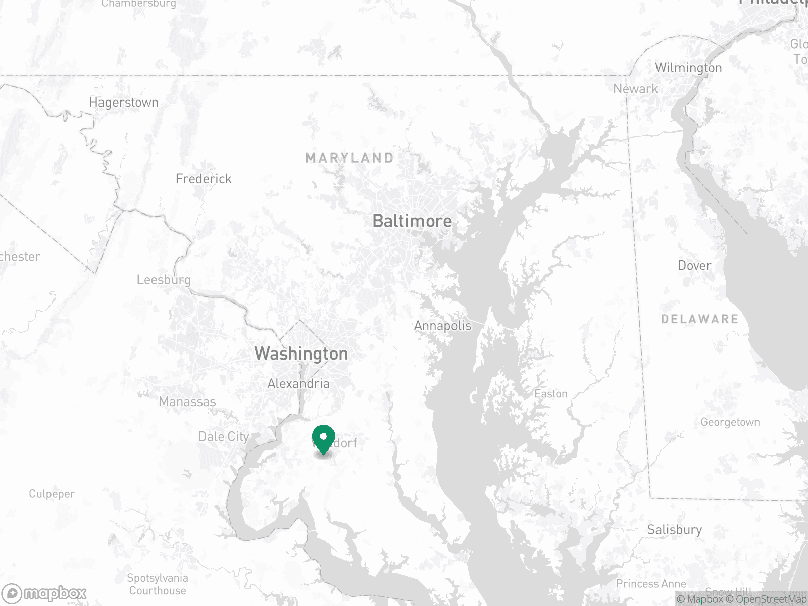 Practice Location Map
