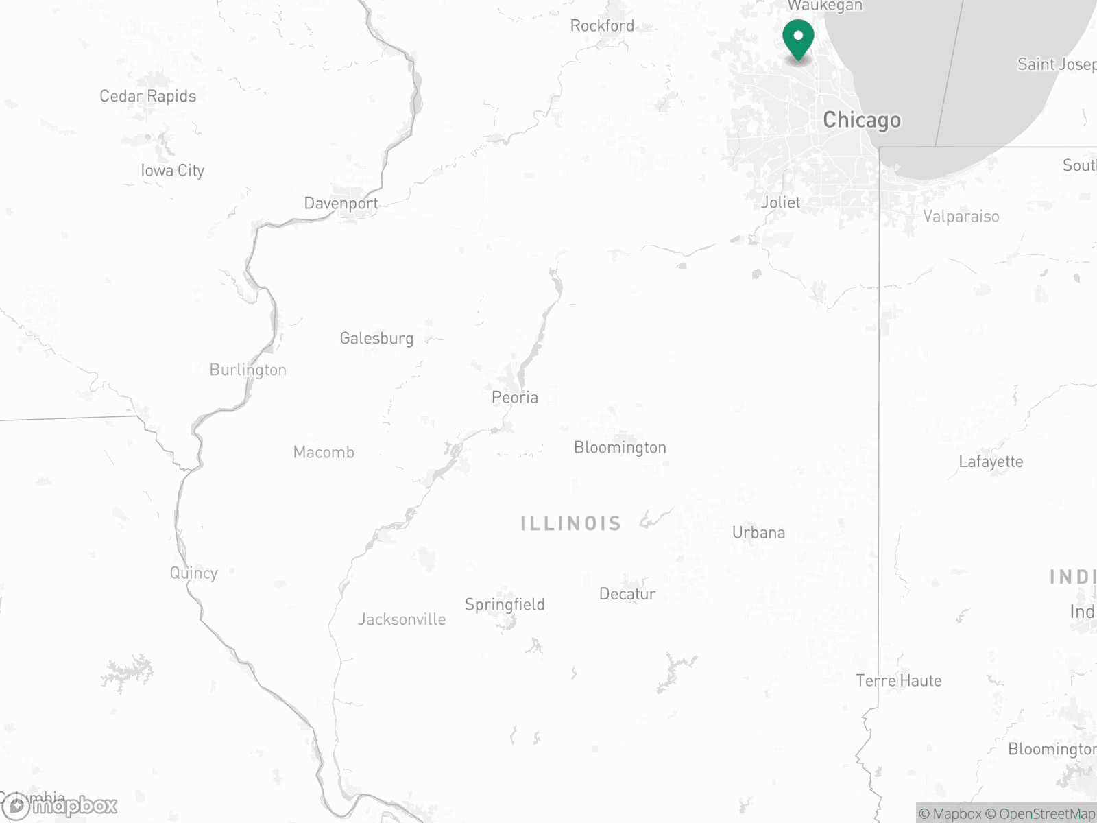 Practice Location Map