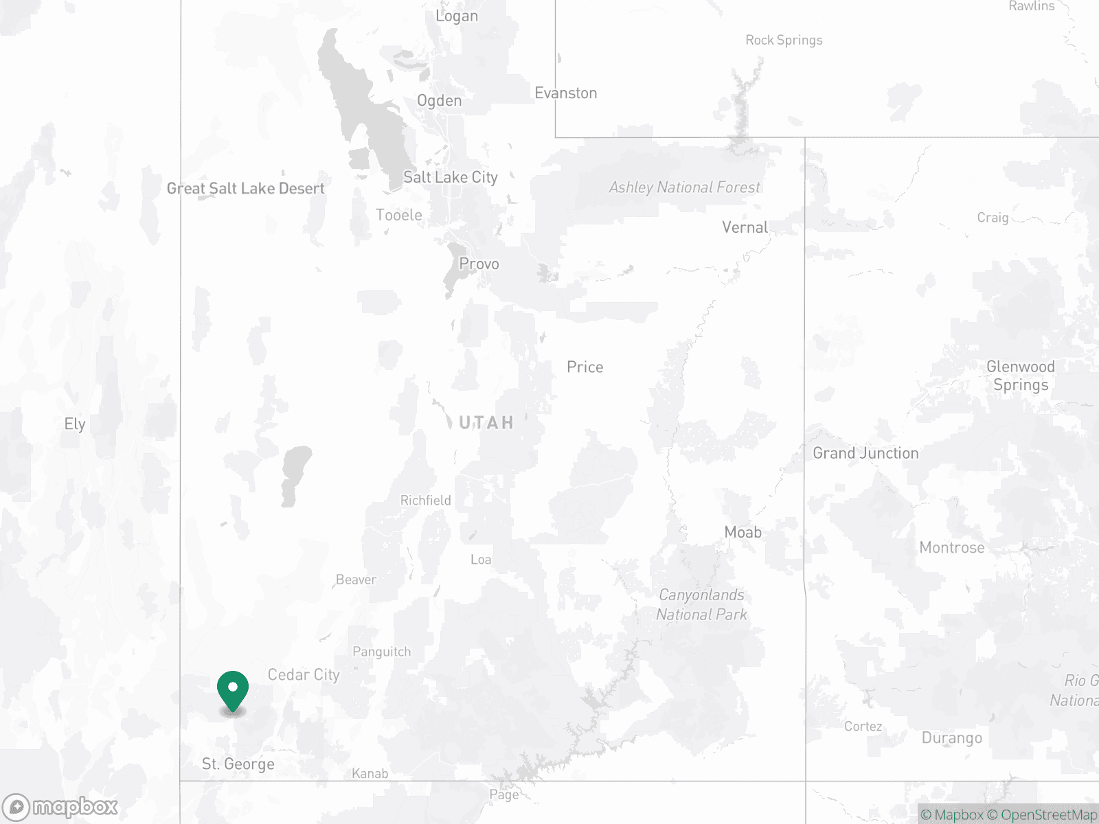 Practice Location Map