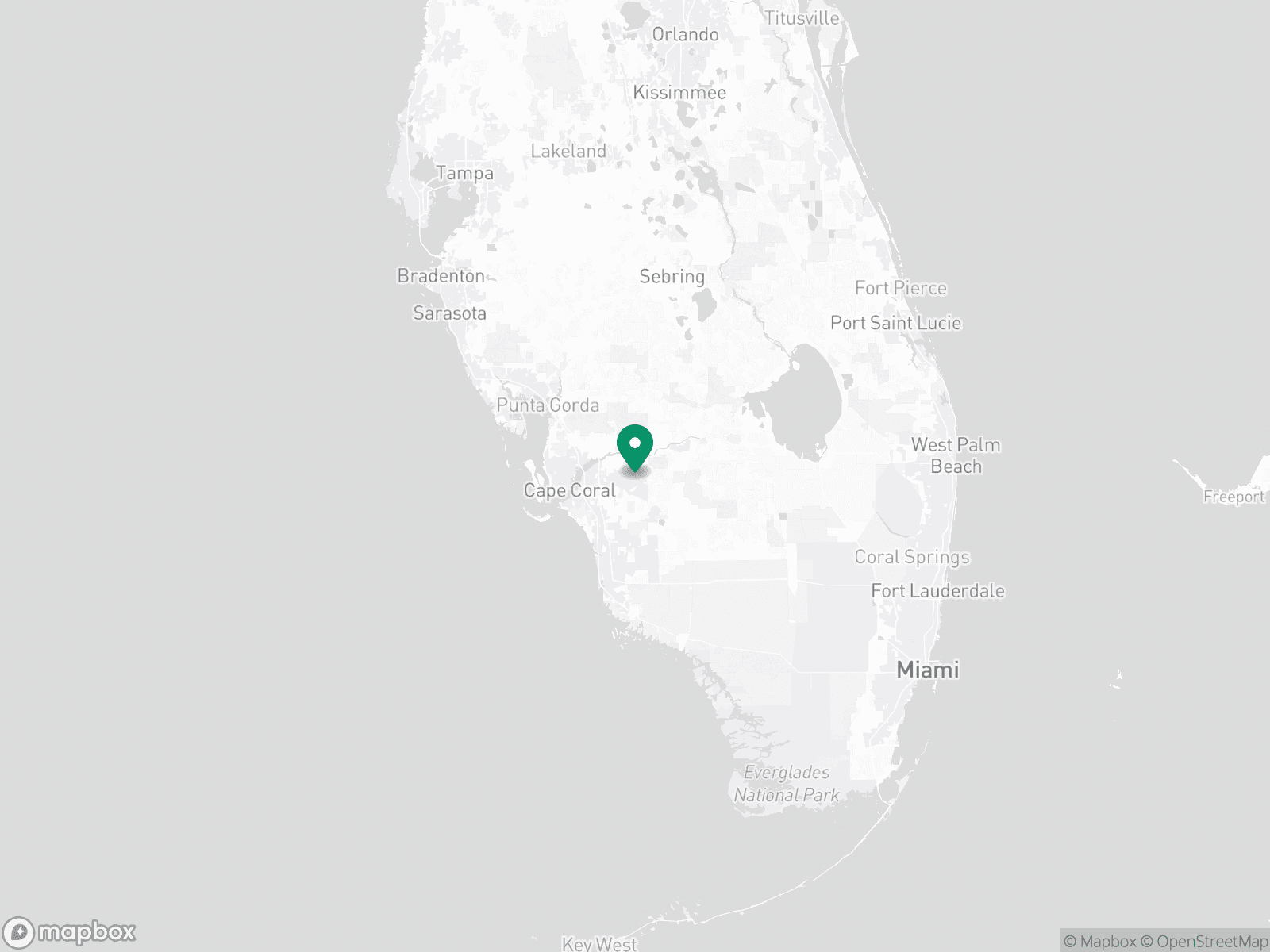 Practice Location Map
