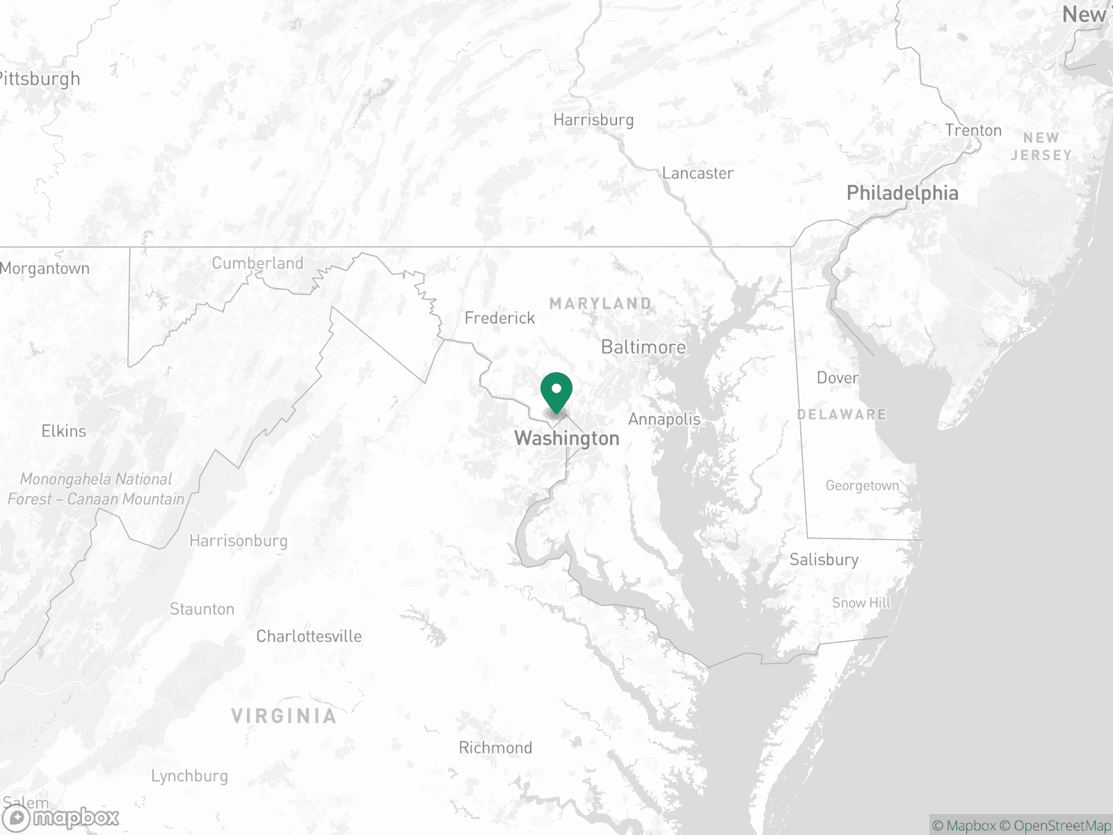Practice Location Map