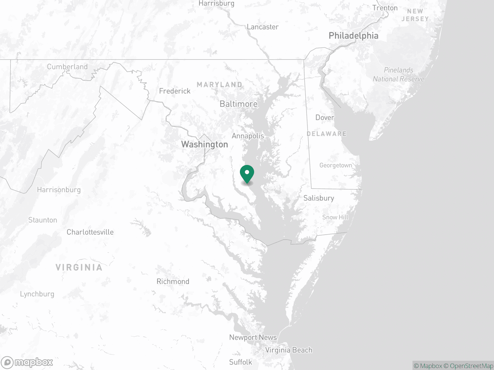 Practice Location Map