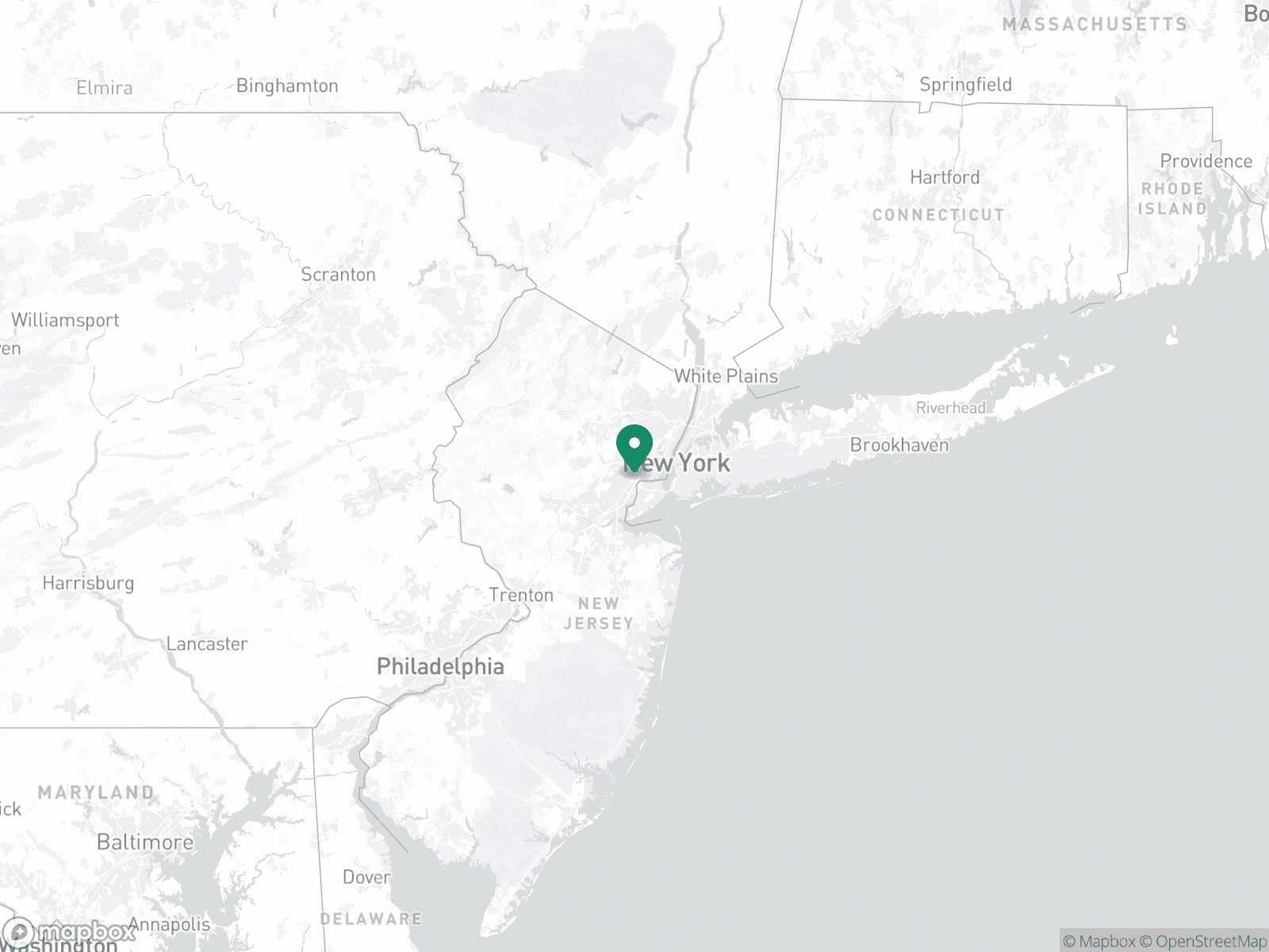 Practice Location Map