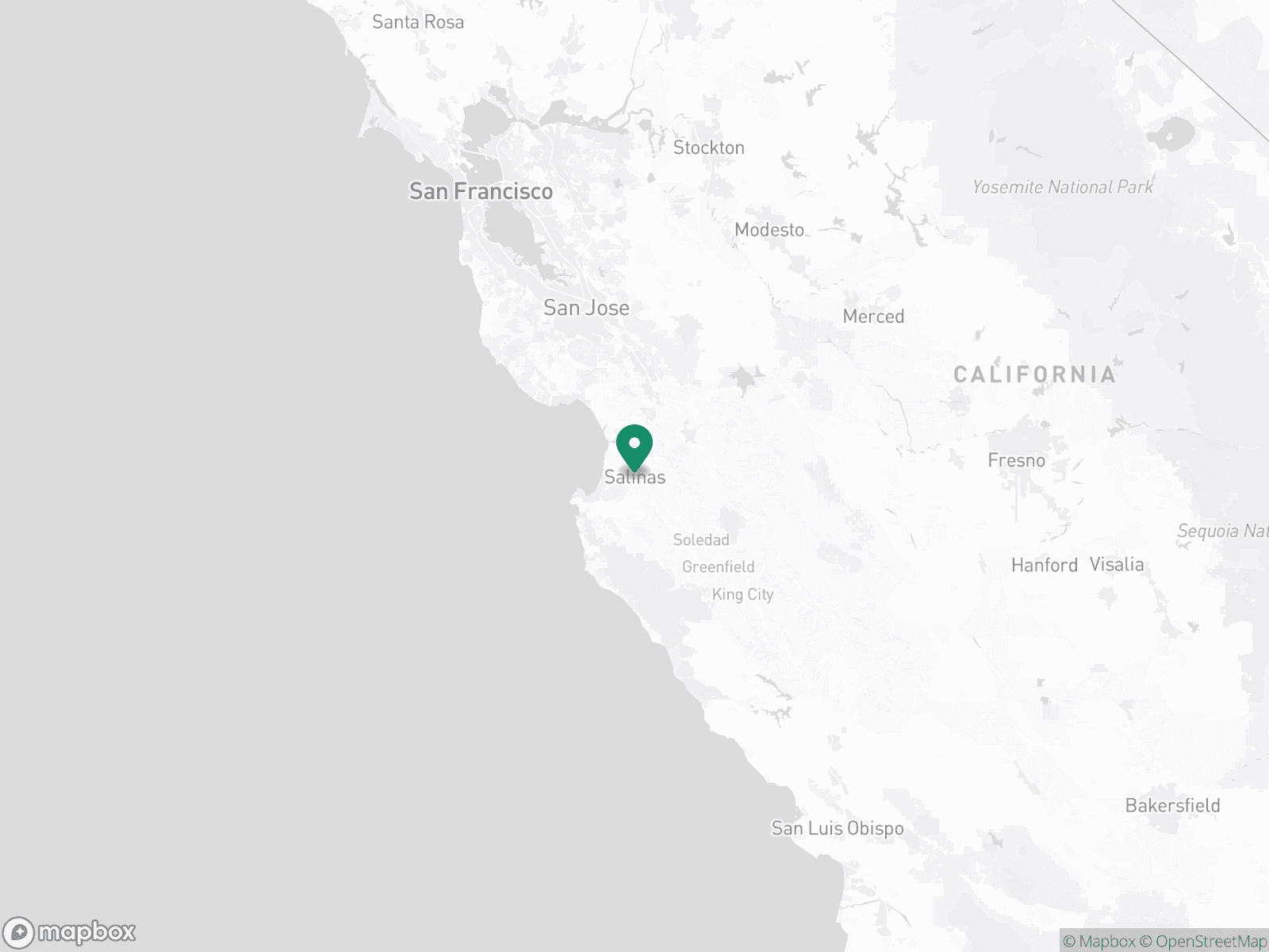 Practice Location Map