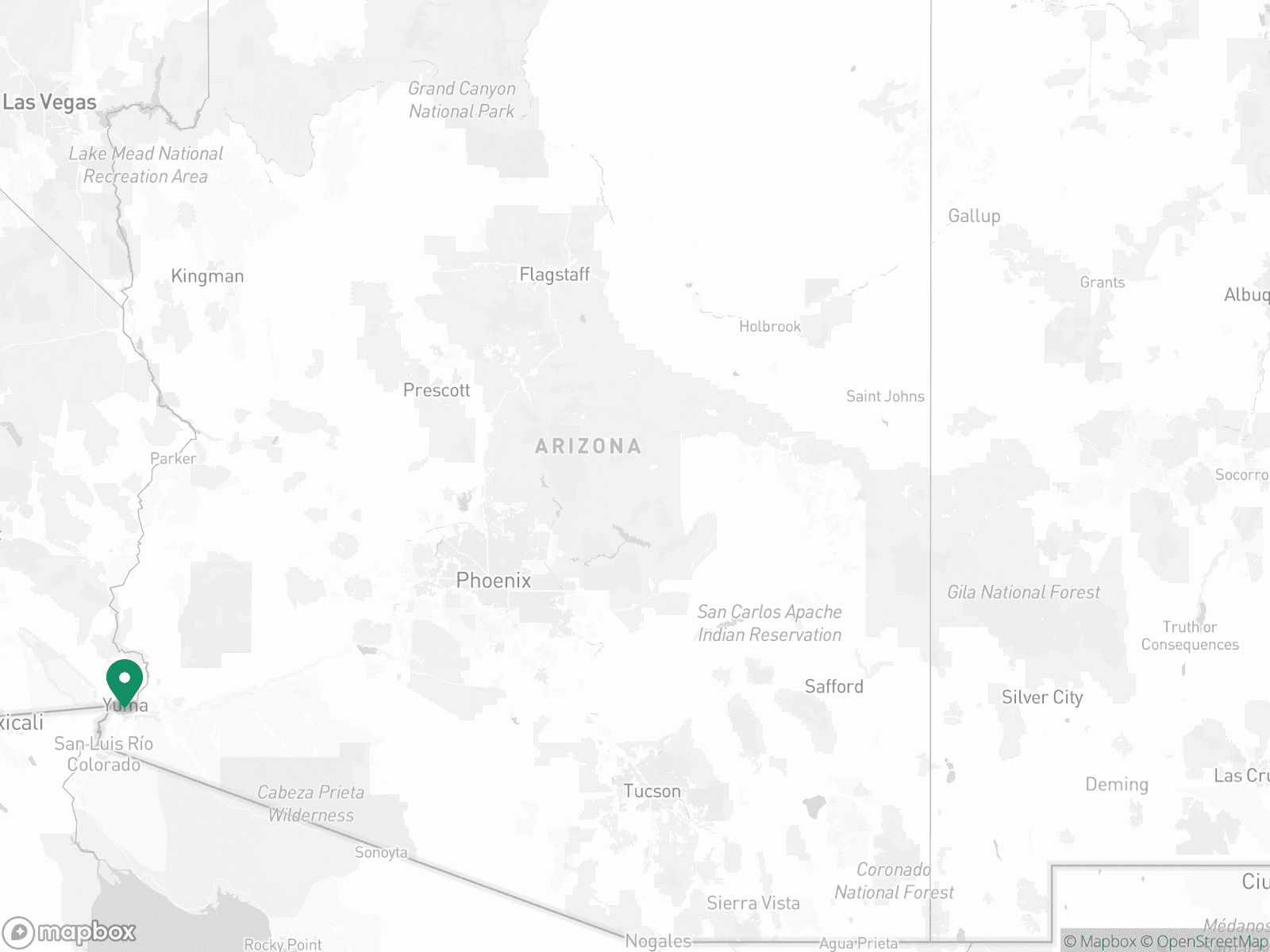 Practice Location Map