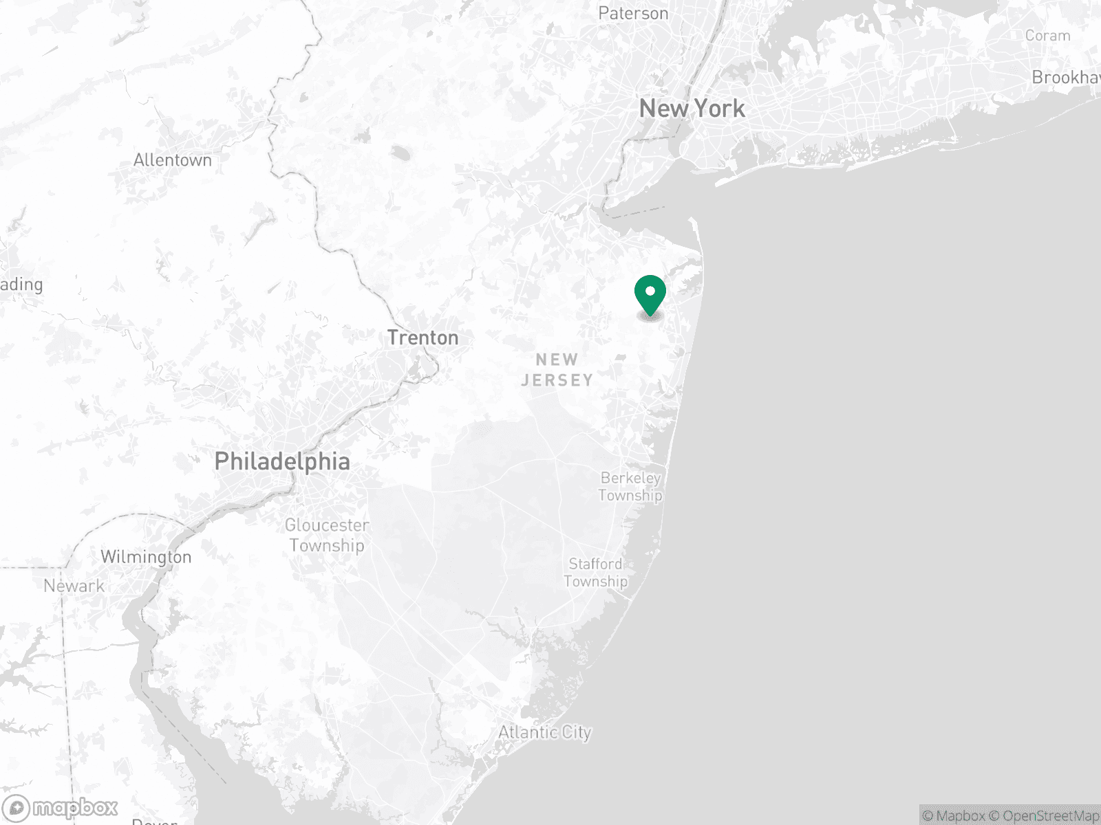 Practice Location Map