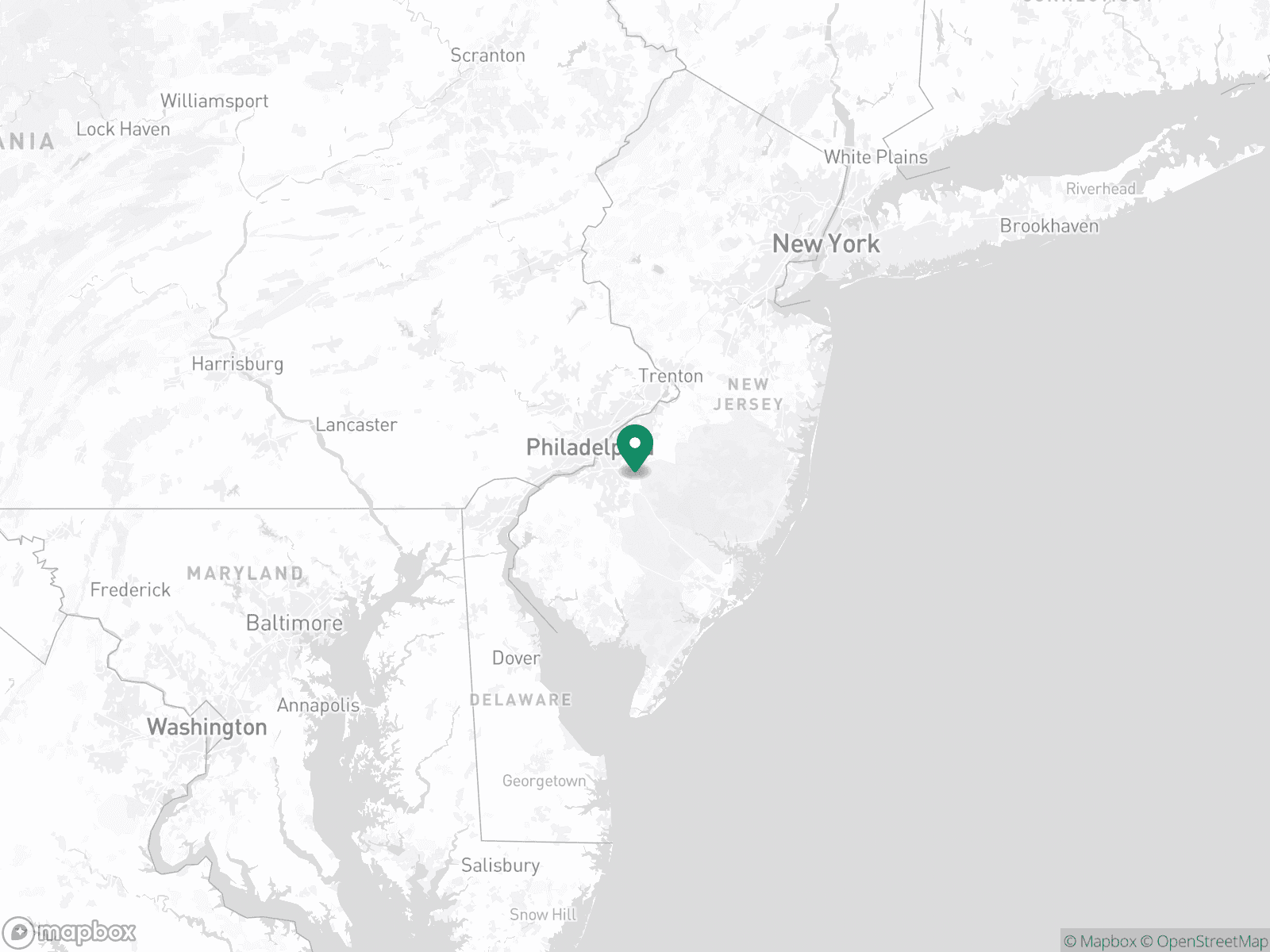 Practice Location Map