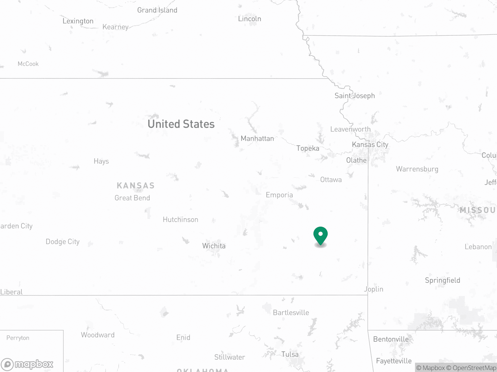 Practice Location Map