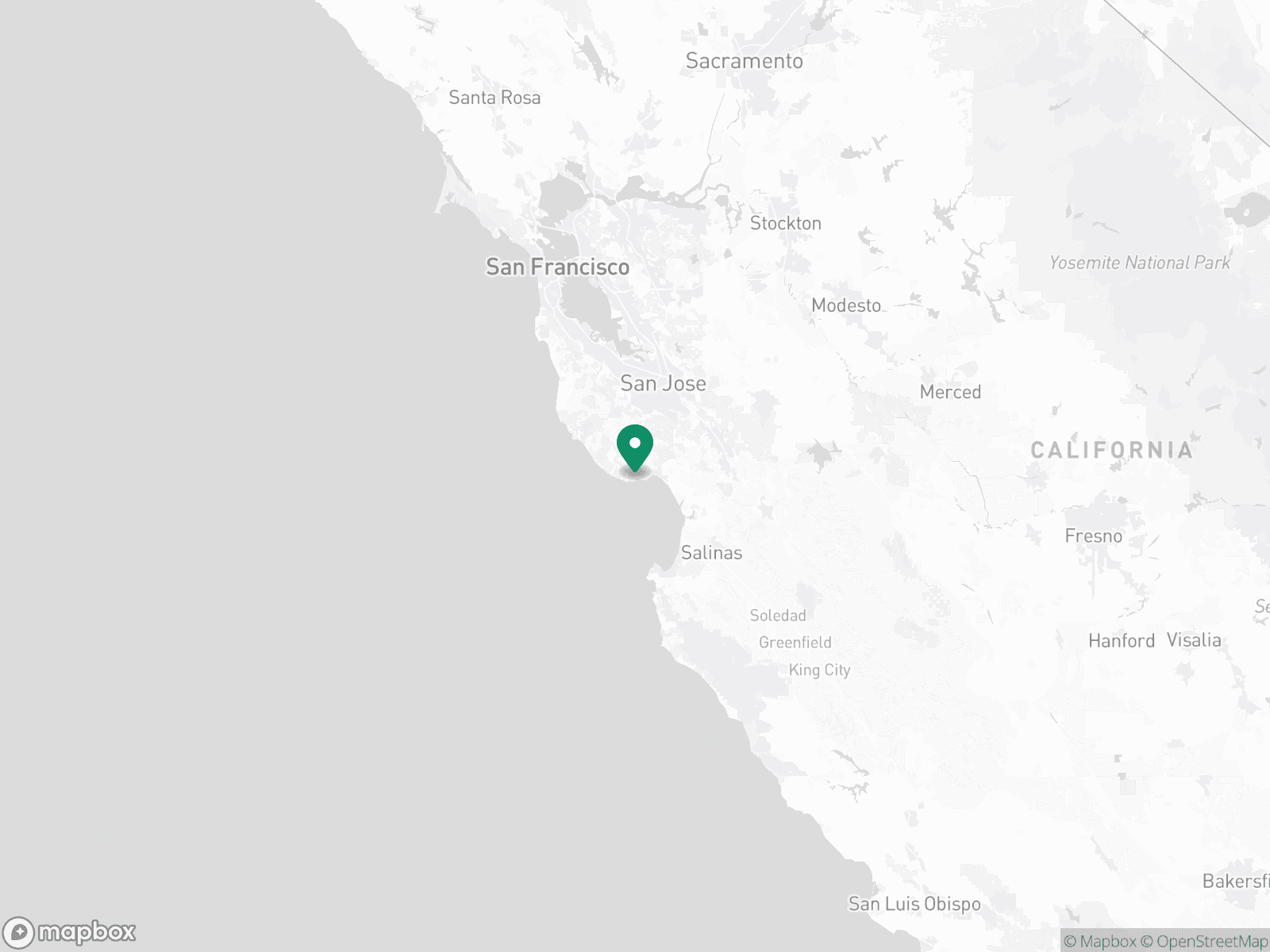 Practice Location Map
