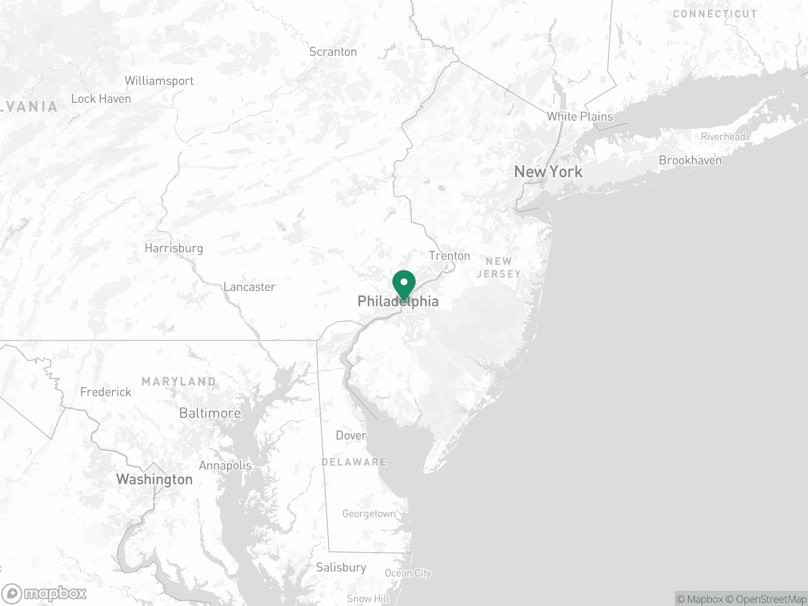 Practice Location Map