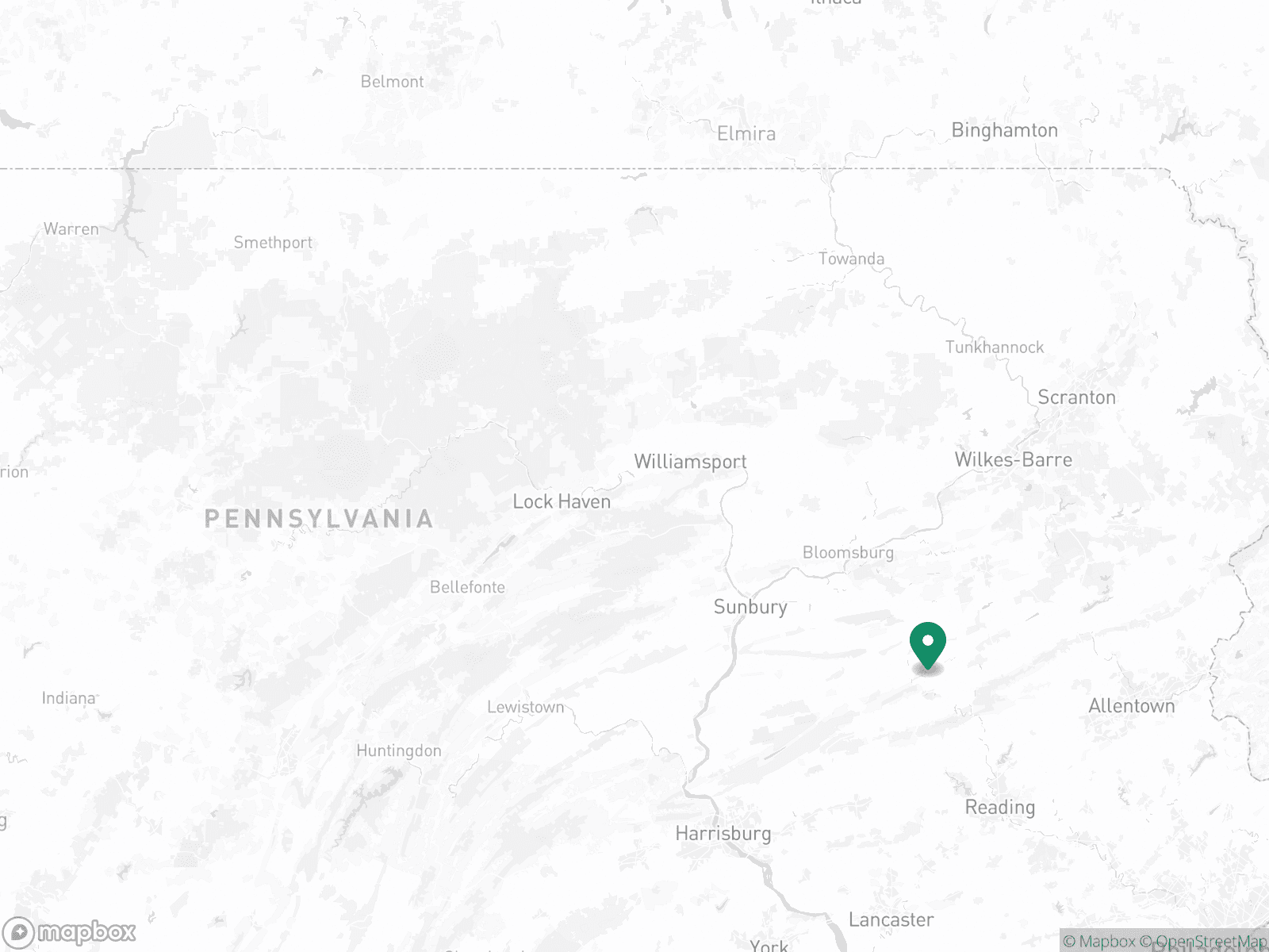 Practice Location Map