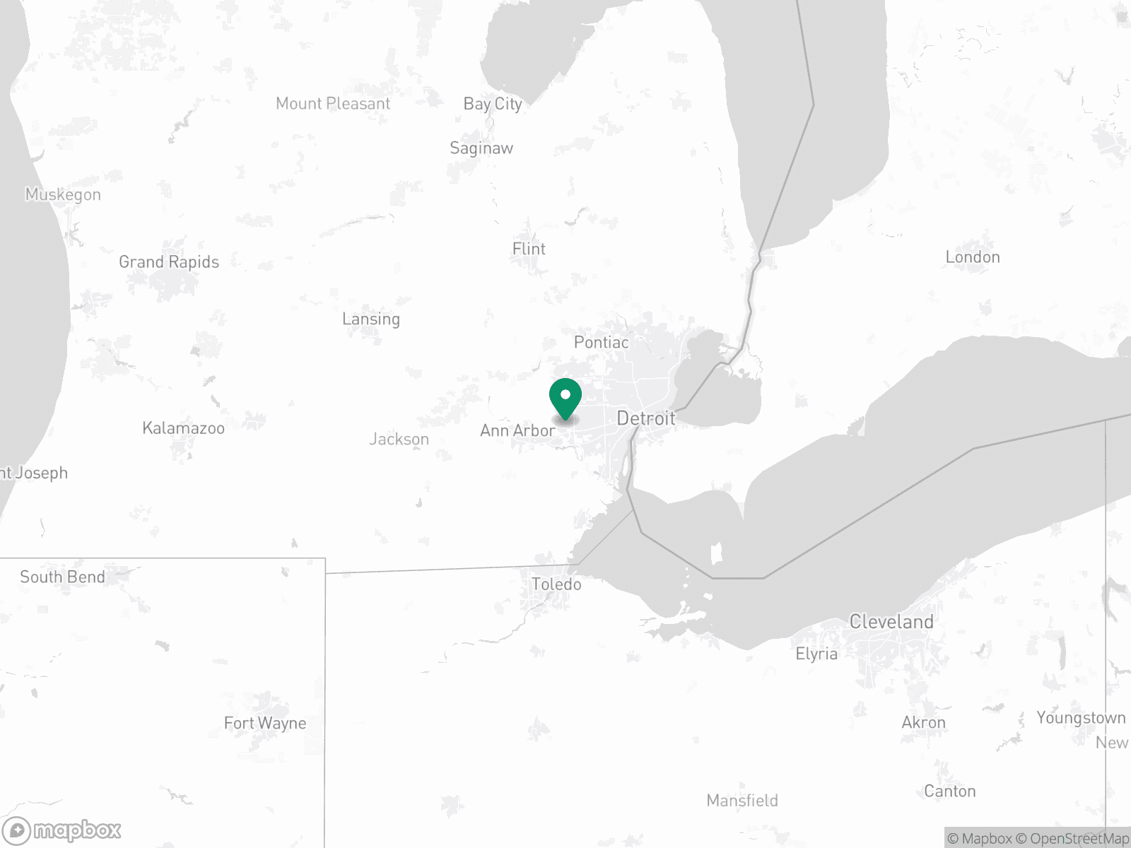 Practice Location Map