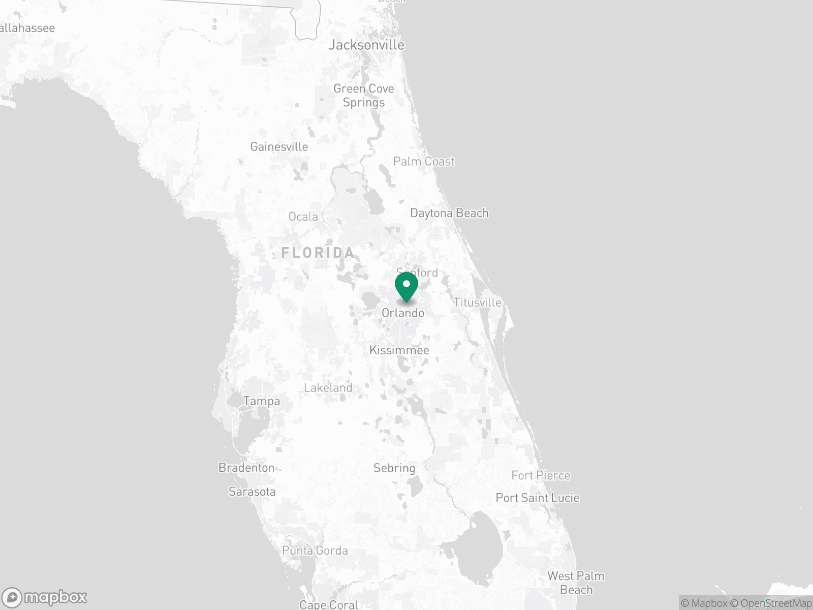 Practice Location Map