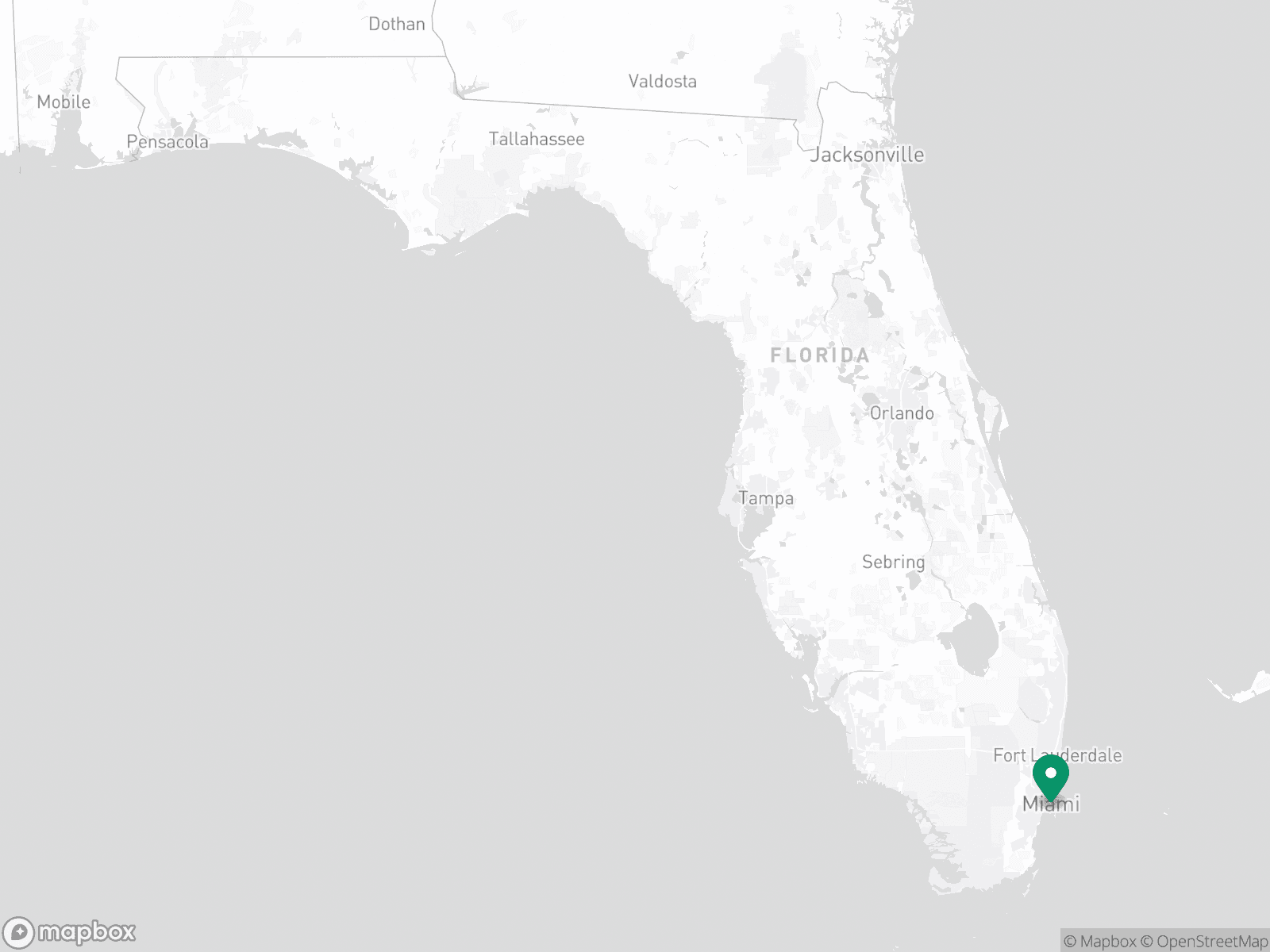 Practice Location Map