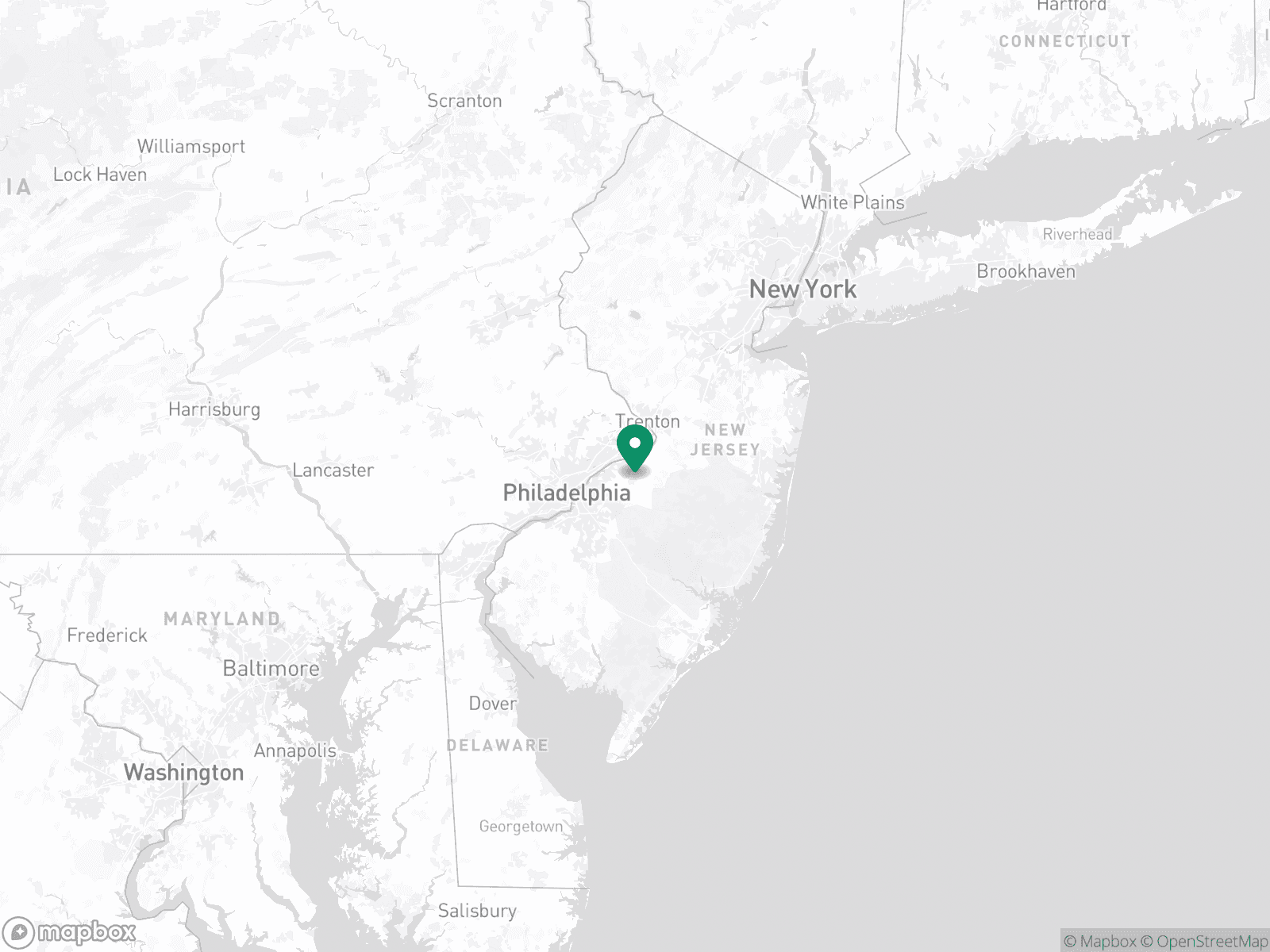 Practice Location Map