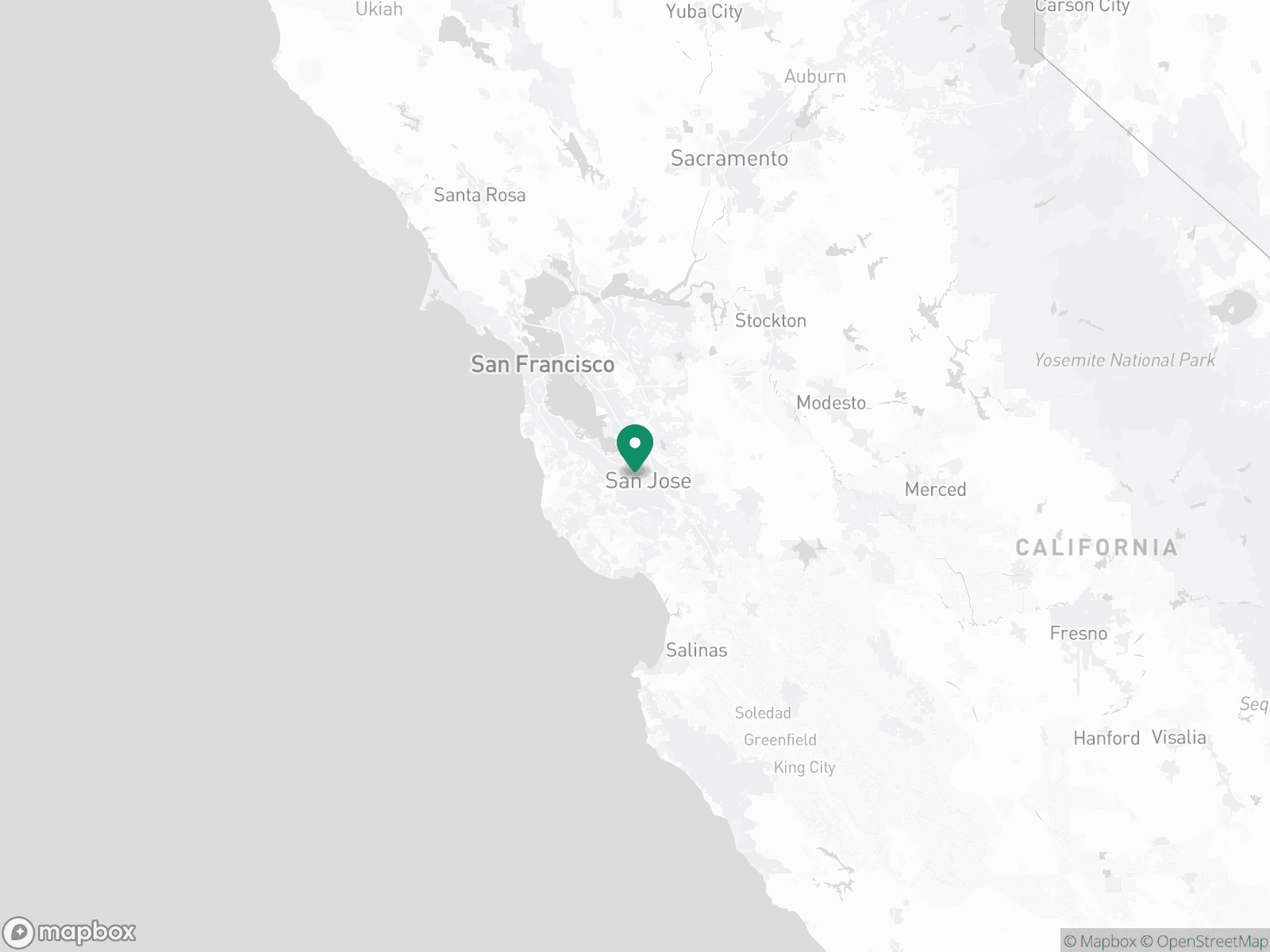 Practice Location Map