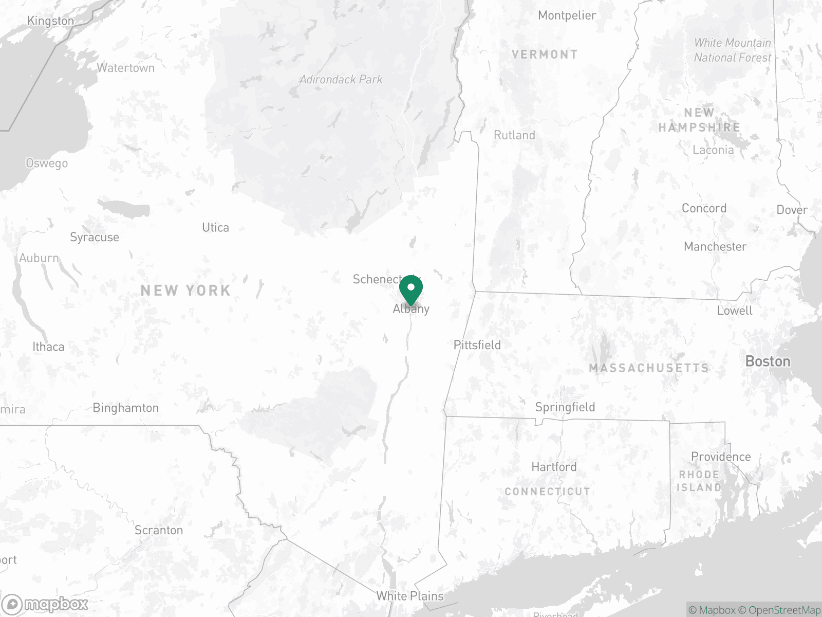 Practice Location Map