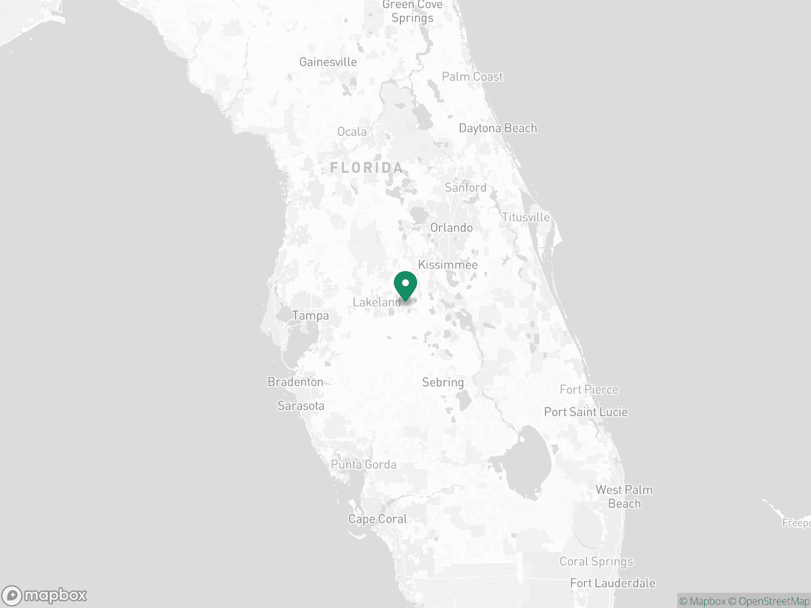 Practice Location Map