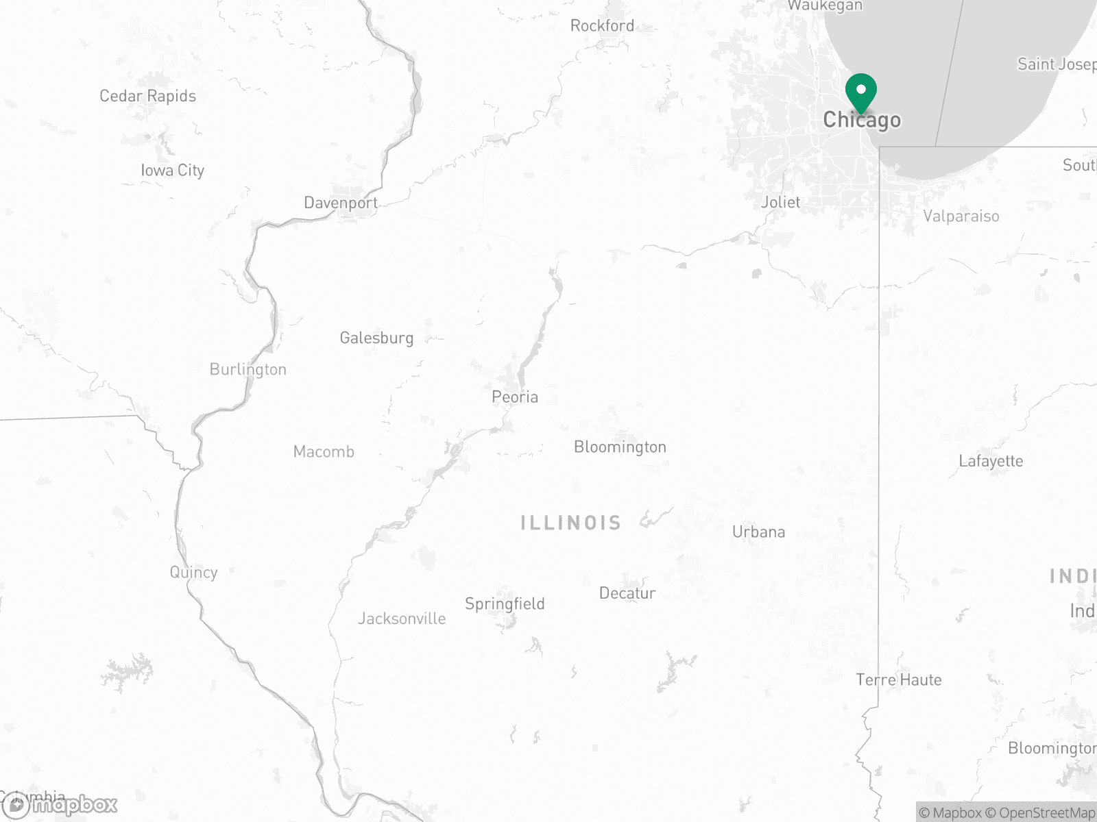 Practice Location Map