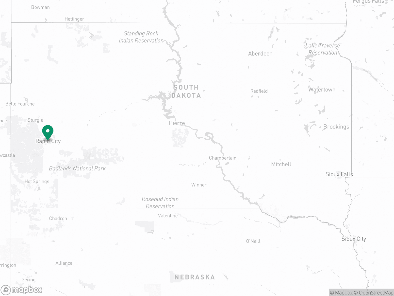 Practice Location Map