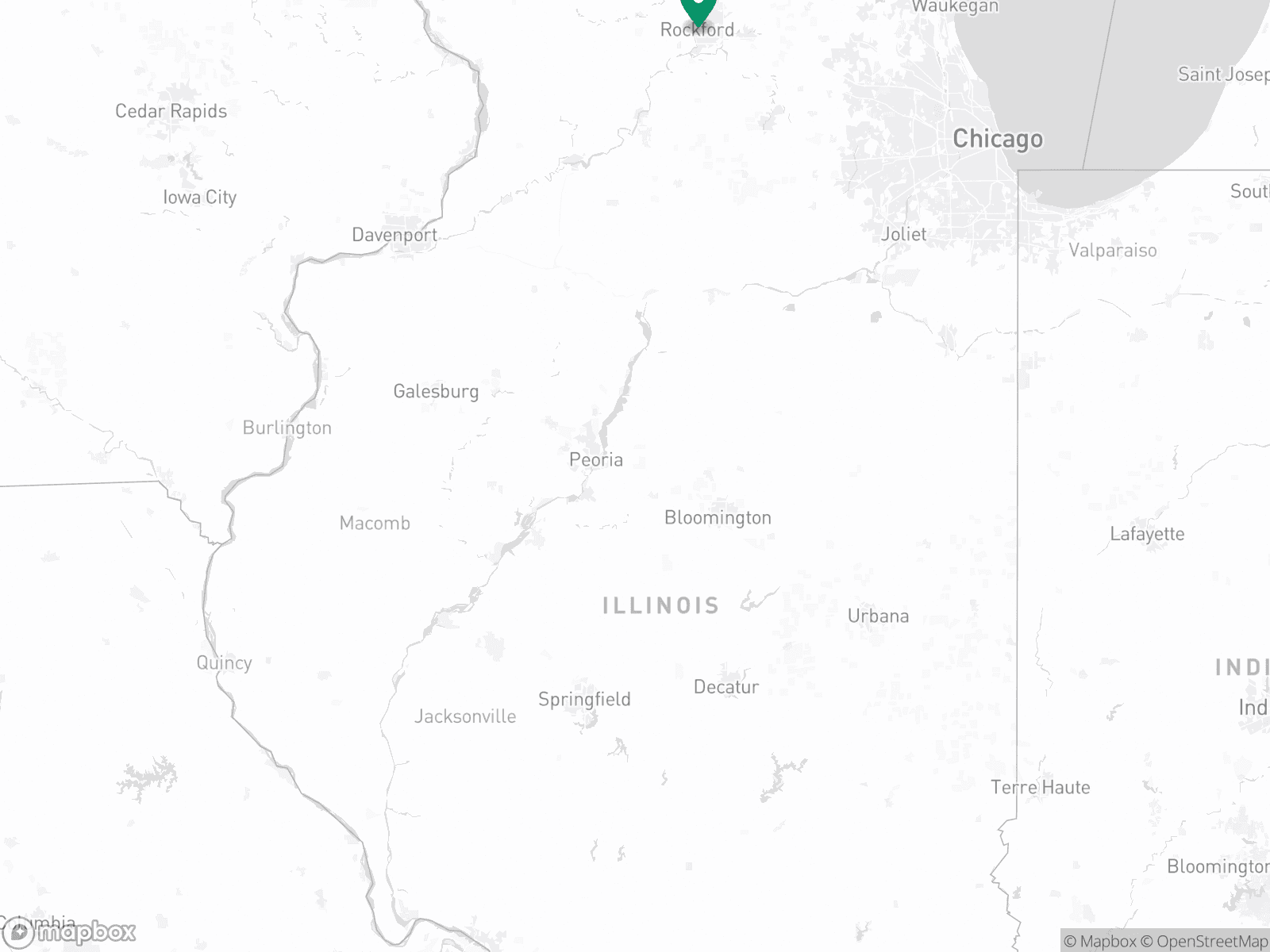 Practice Location Map