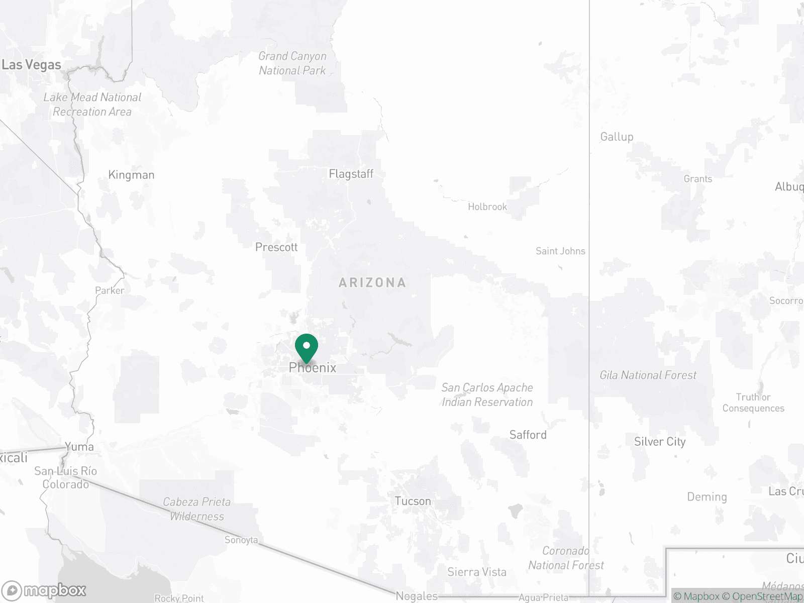 Practice Location Map