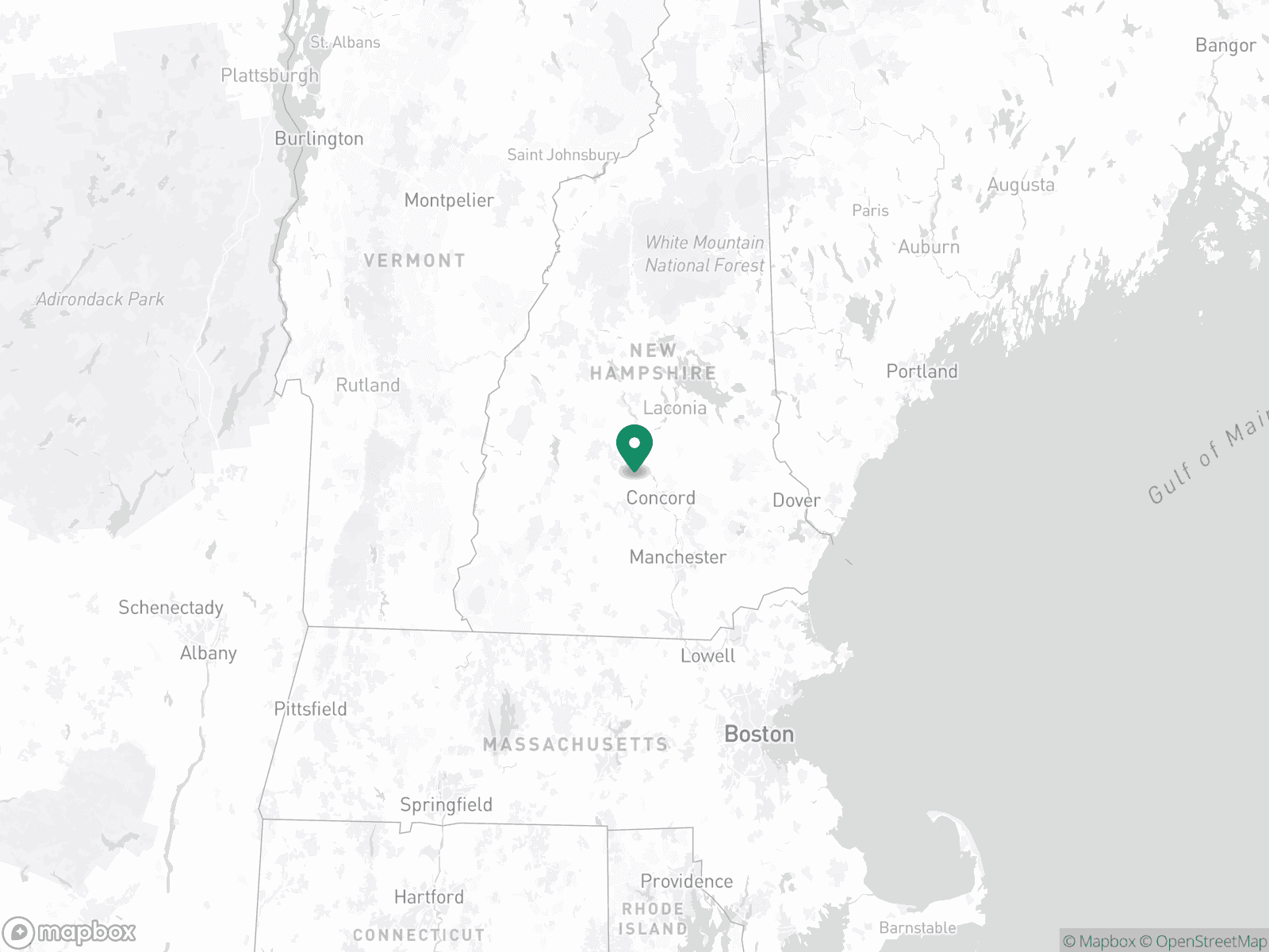 Practice Location Map