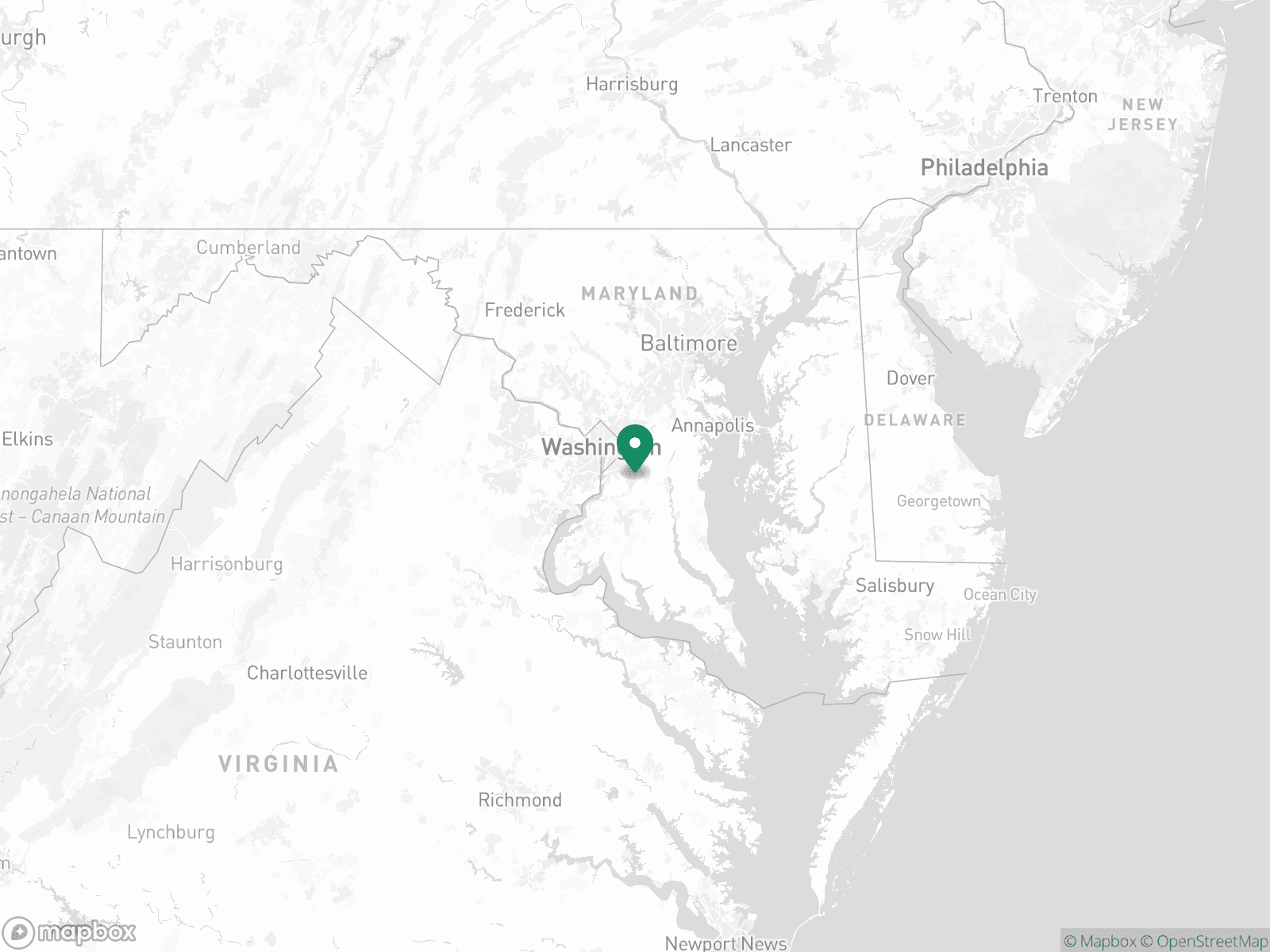 Practice Location Map
