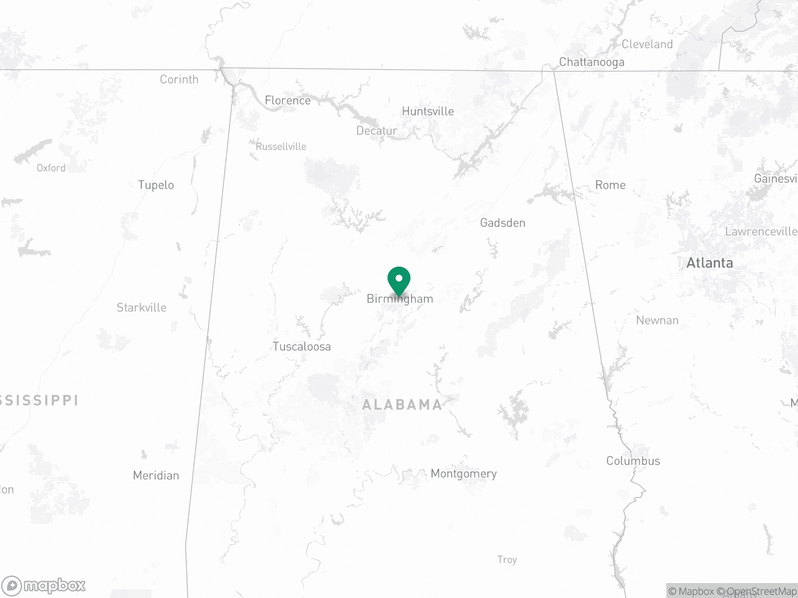 Practice Location Map