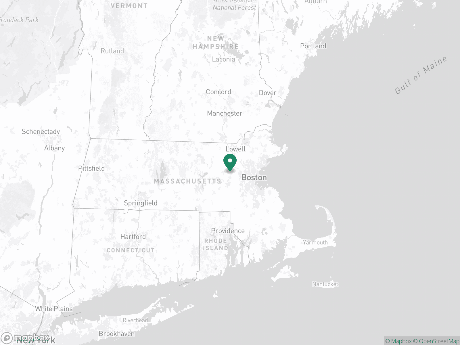 Practice Location Map