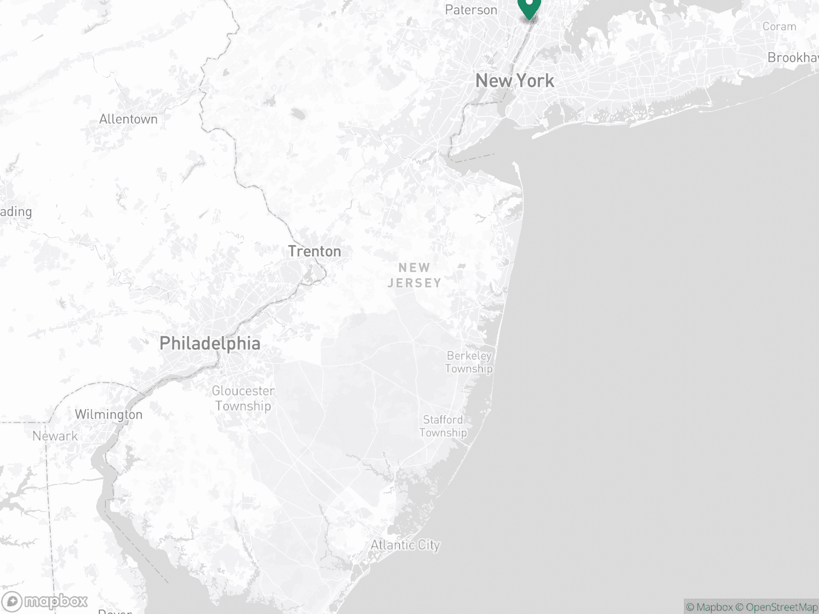 Practice Location Map