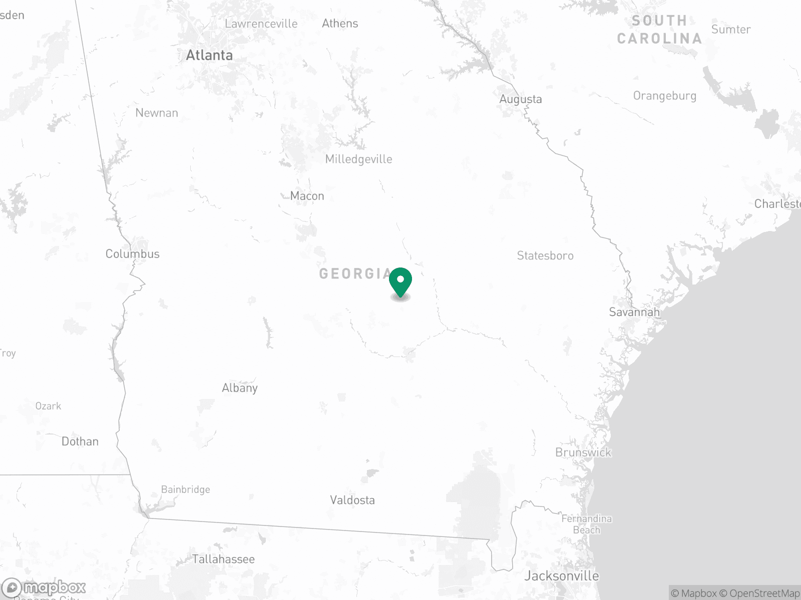 Practice Location Map